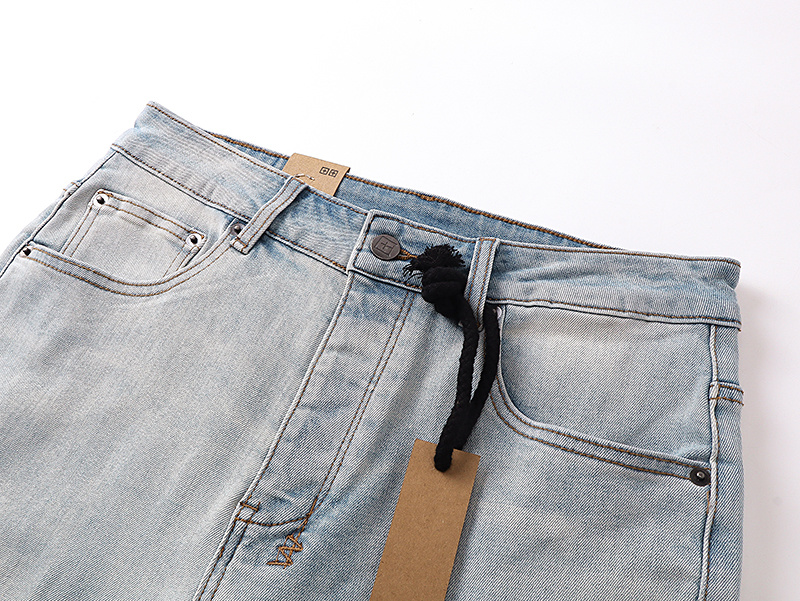 Ksubi Slim Tapered Jeans  Blue #KS9004
