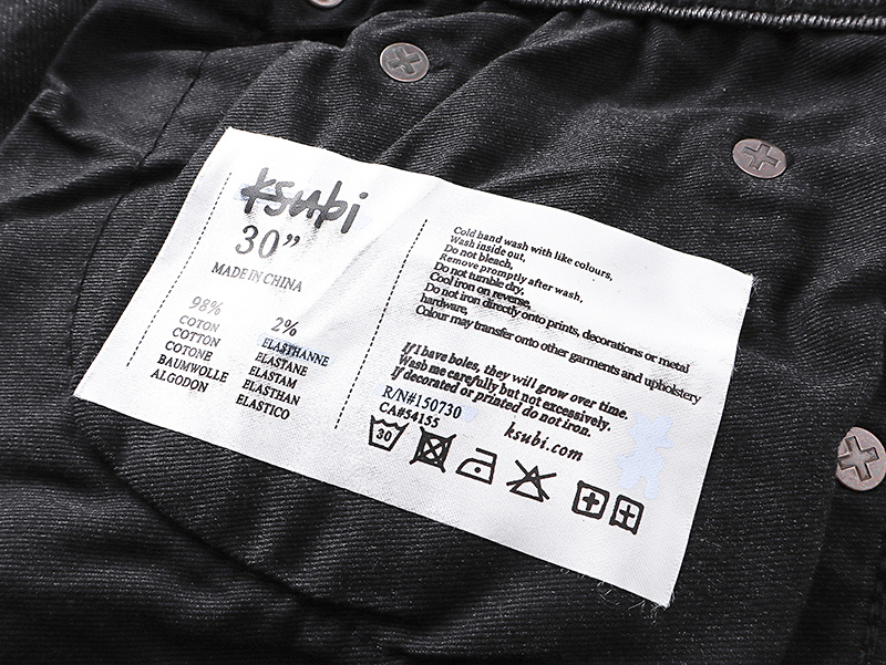 Ksubi Slim Tapered Jeans #KS9013