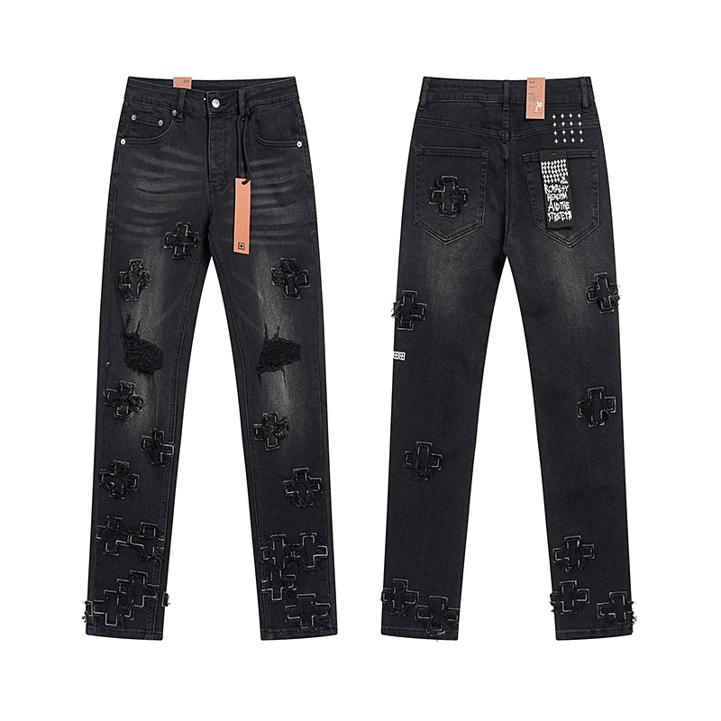 Ksubi Slim Tapered Jeans Black #KS9003