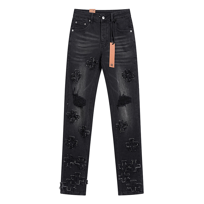 Ksubi Slim Tapered Jeans Black #KS9003