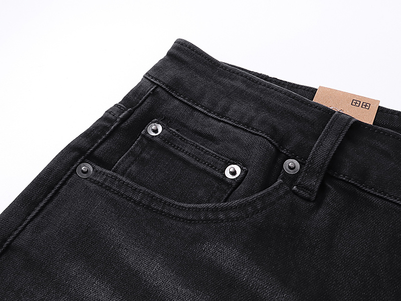 Ksubi Slim Tapered Jeans Black #KS9003