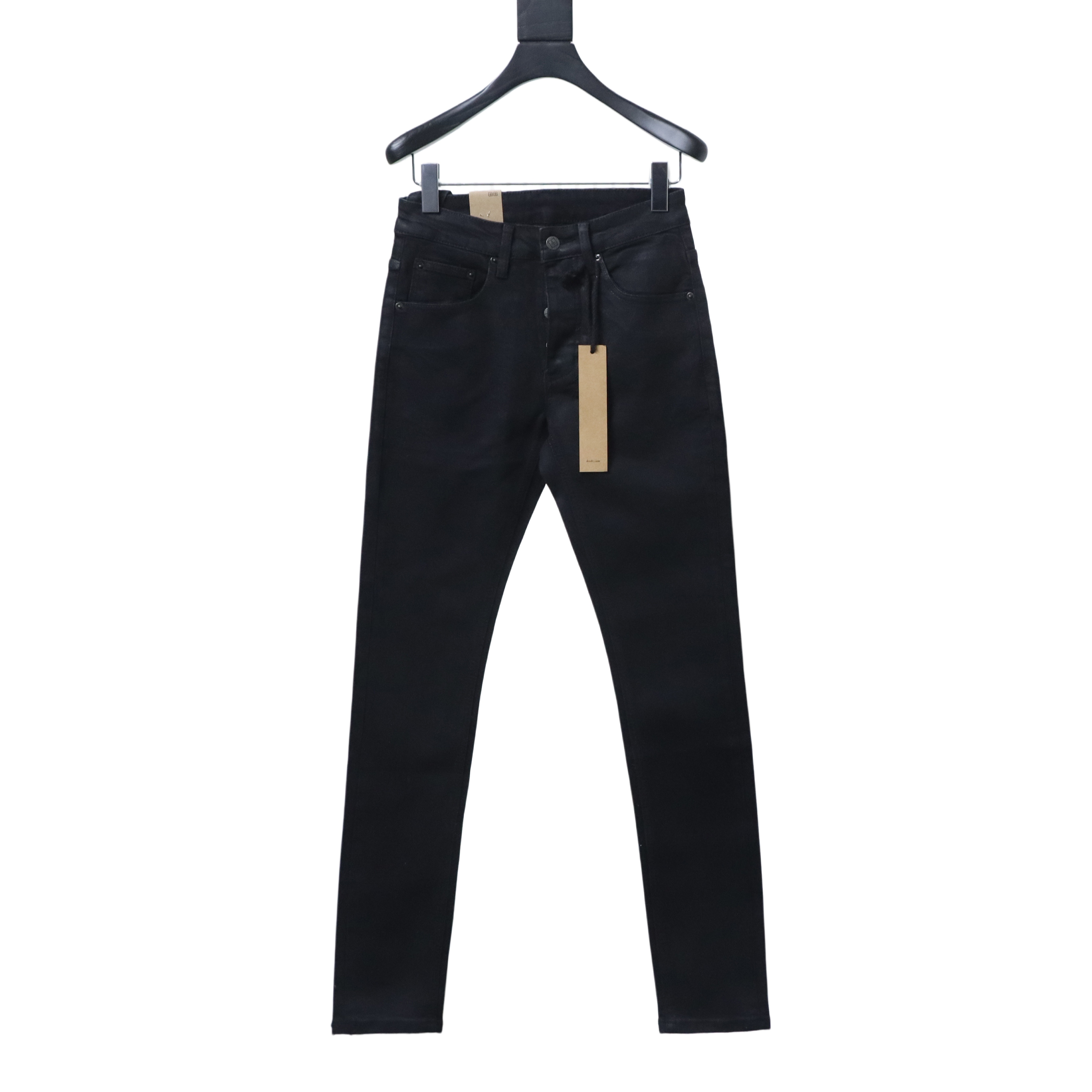 Ksubi Solid Color Back Pocket Letter Jeans