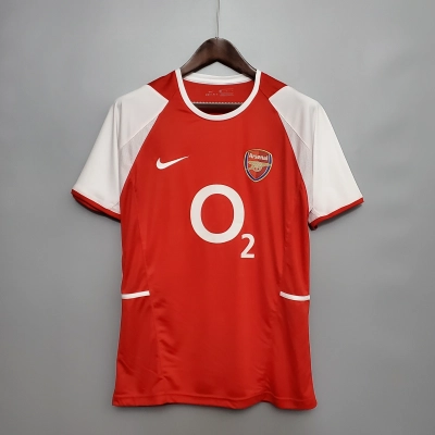 Arsenal 2002/04 Mens Retro Home Jersey 01