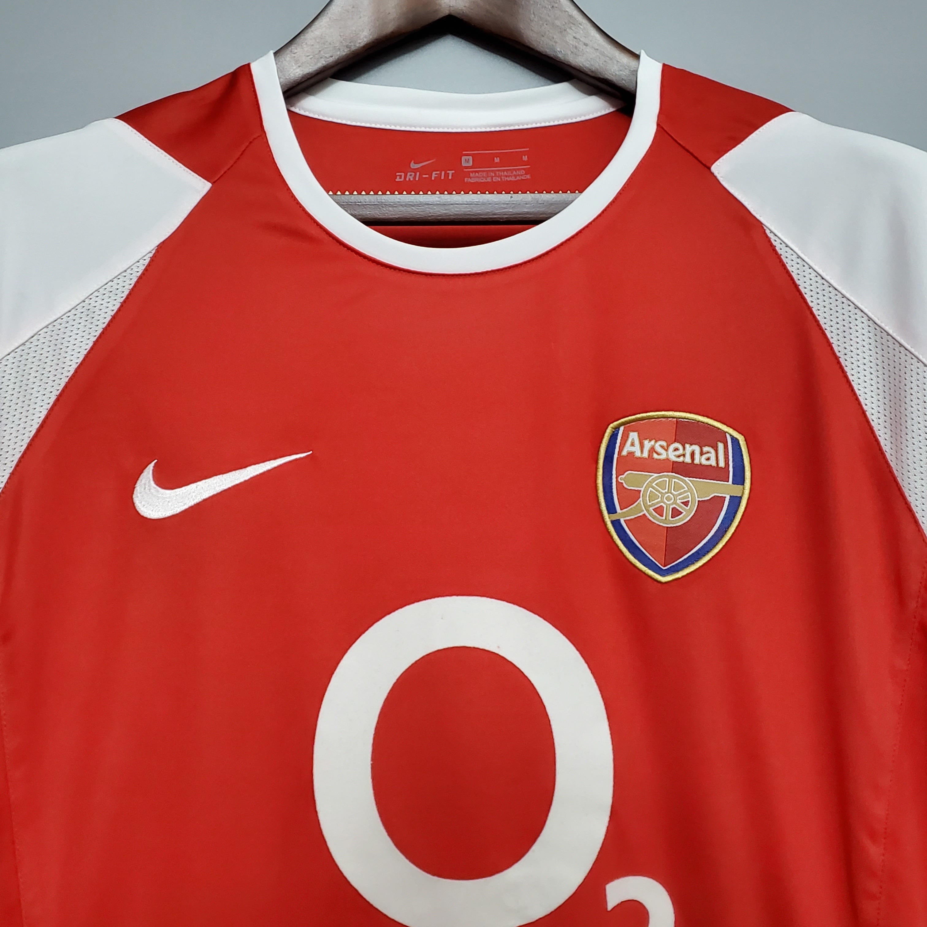 Arsenal 2002/04 Mens Retro Home Jersey