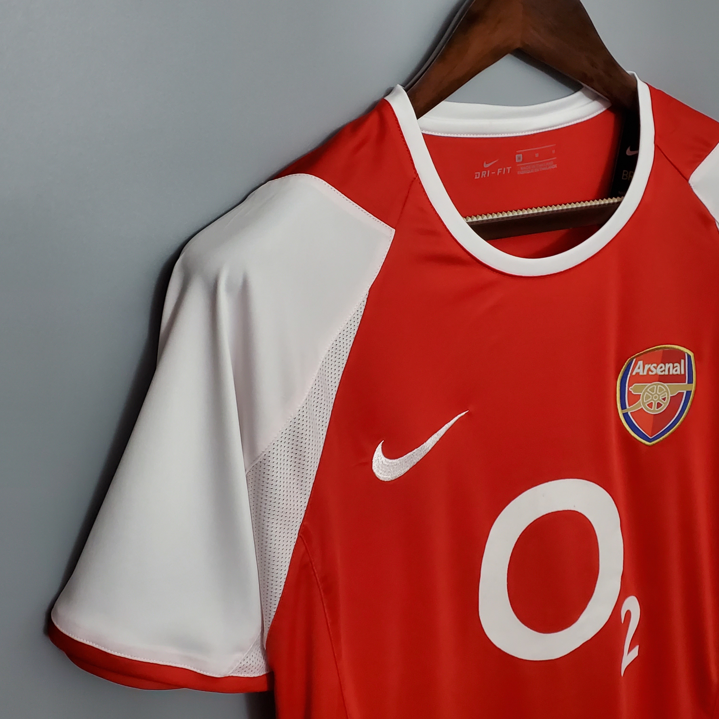 Arsenal 2002/04 Mens Retro Home Jersey