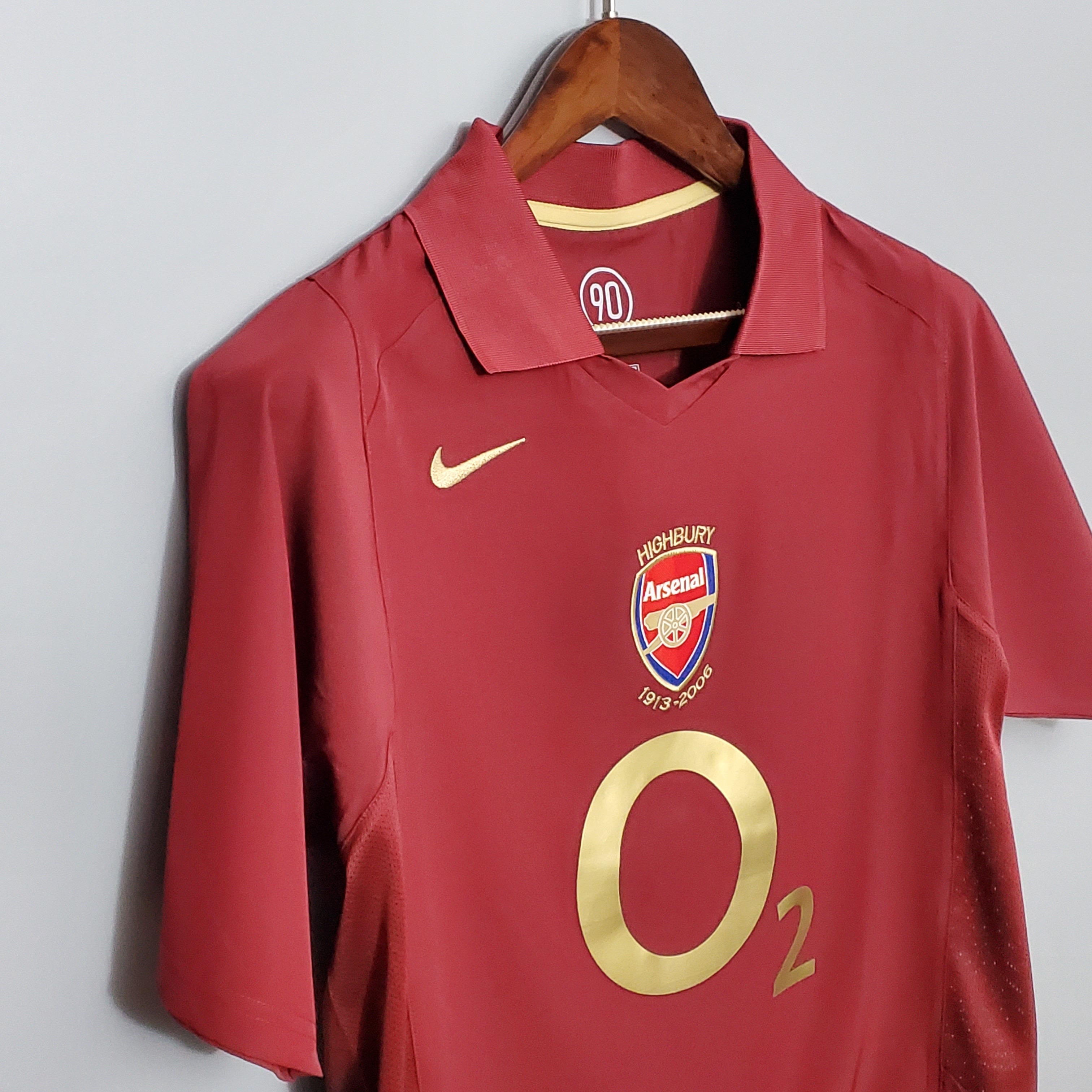 Arsenal 2005/06 Mens Retro Home Design 2 Jersey