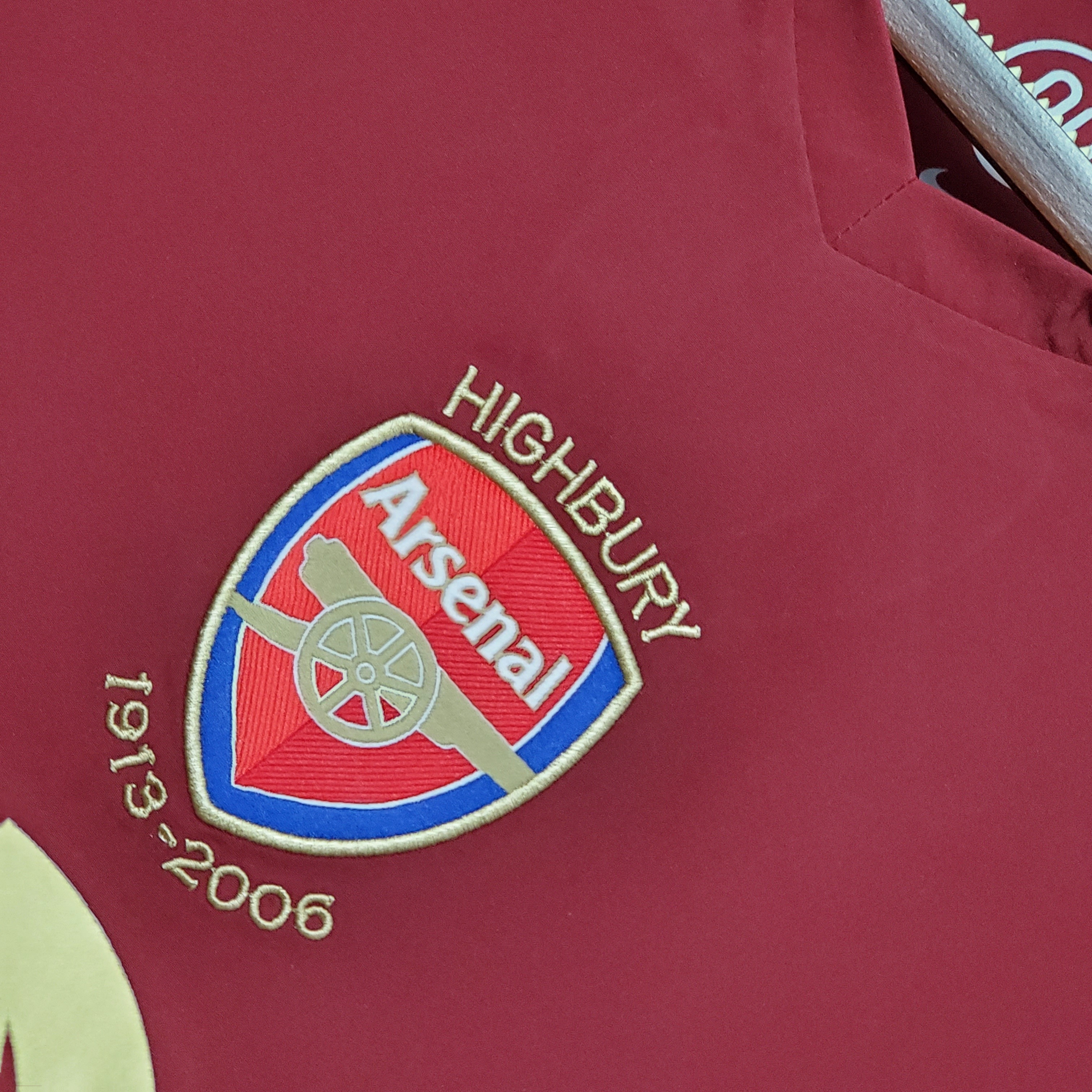 Arsenal 2005/06 Mens Retro Home Design 2 Jersey
