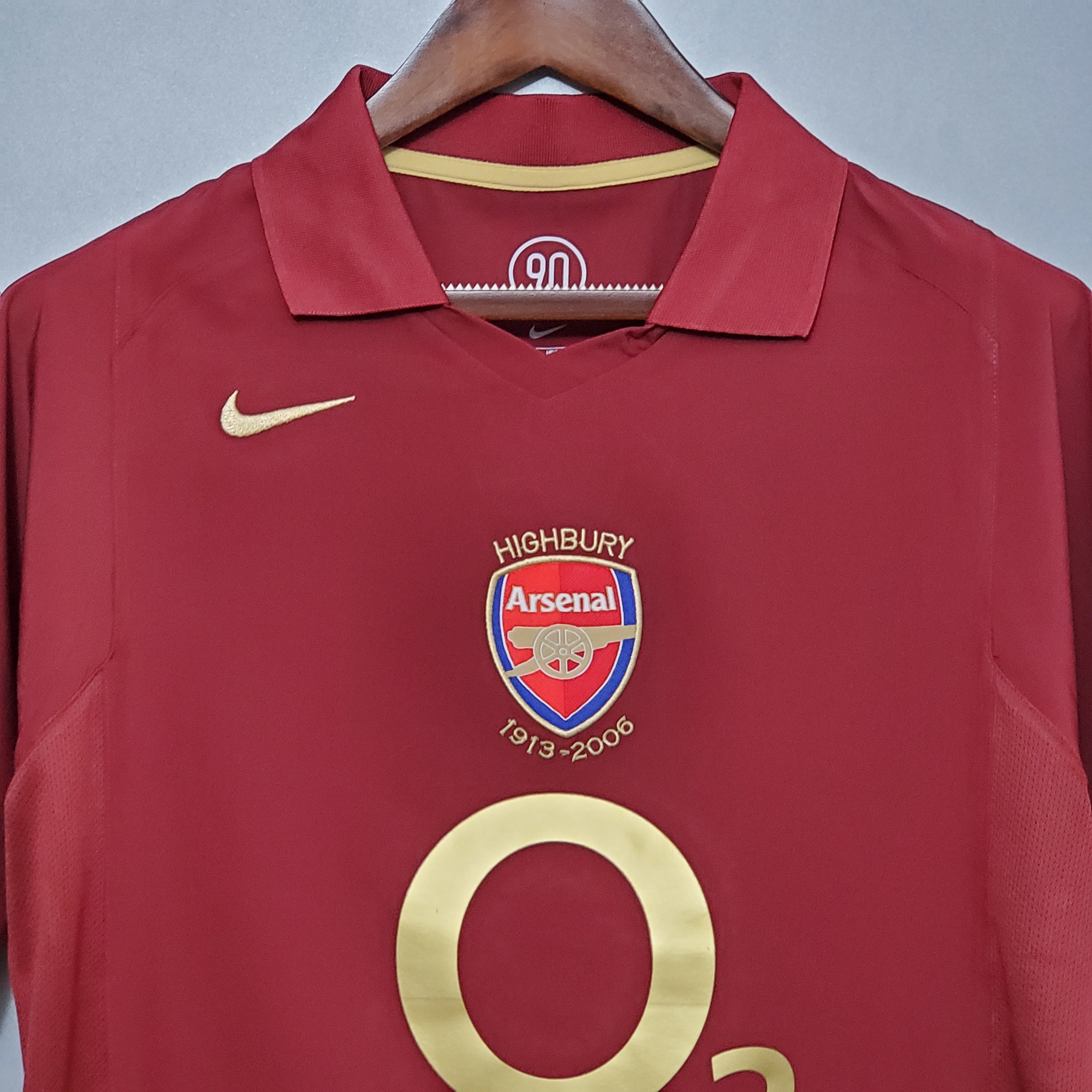 Arsenal 2005/06 Mens Retro Home Design 2 Jersey