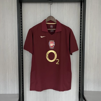 Arsenal 2005/06 Mens Retro Home Jersey 01