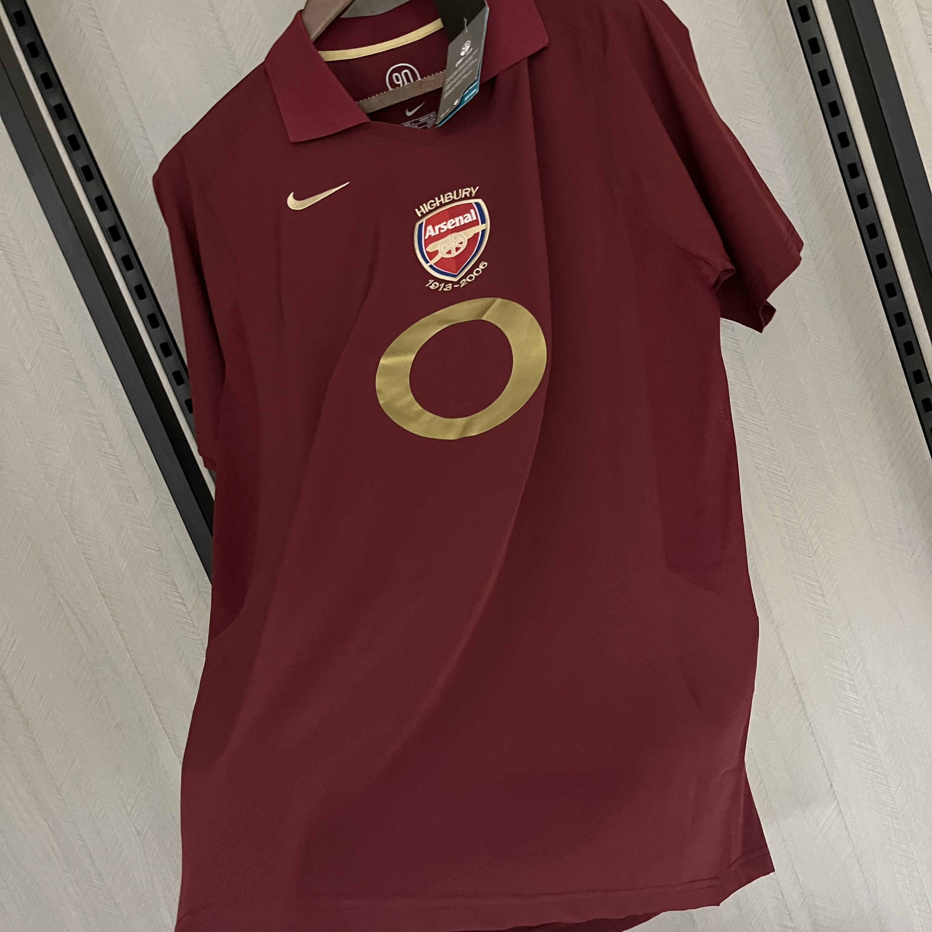 Arsenal 2005/06 Mens Retro Home Jersey