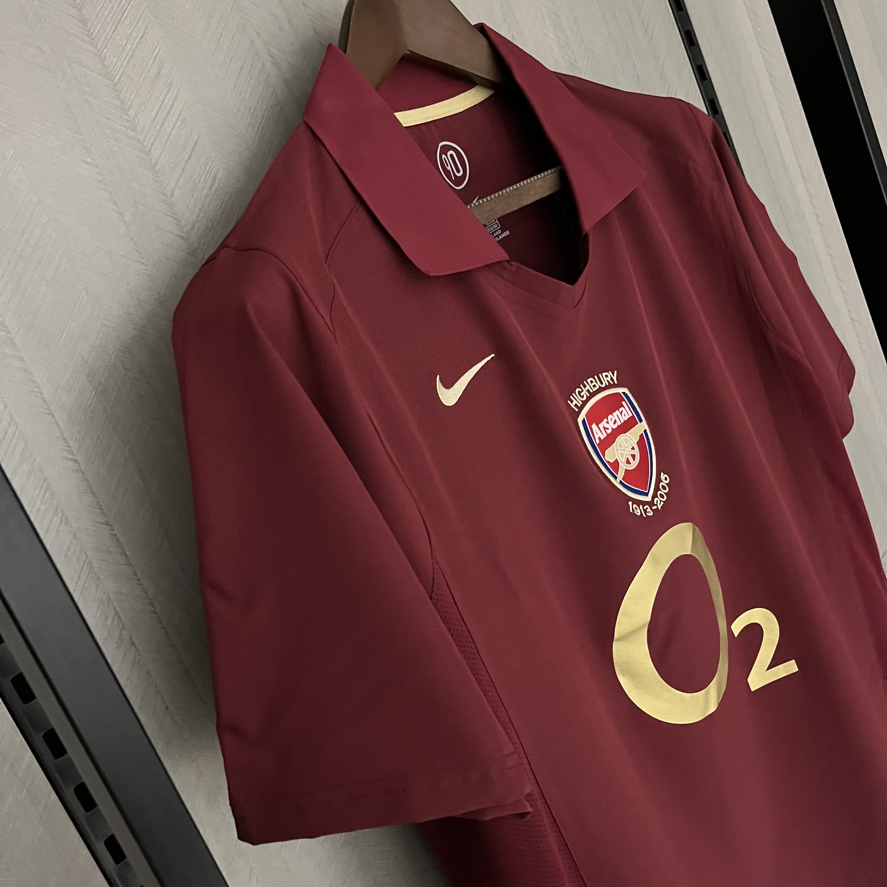 Arsenal 2005/06 Mens Retro Home Jersey