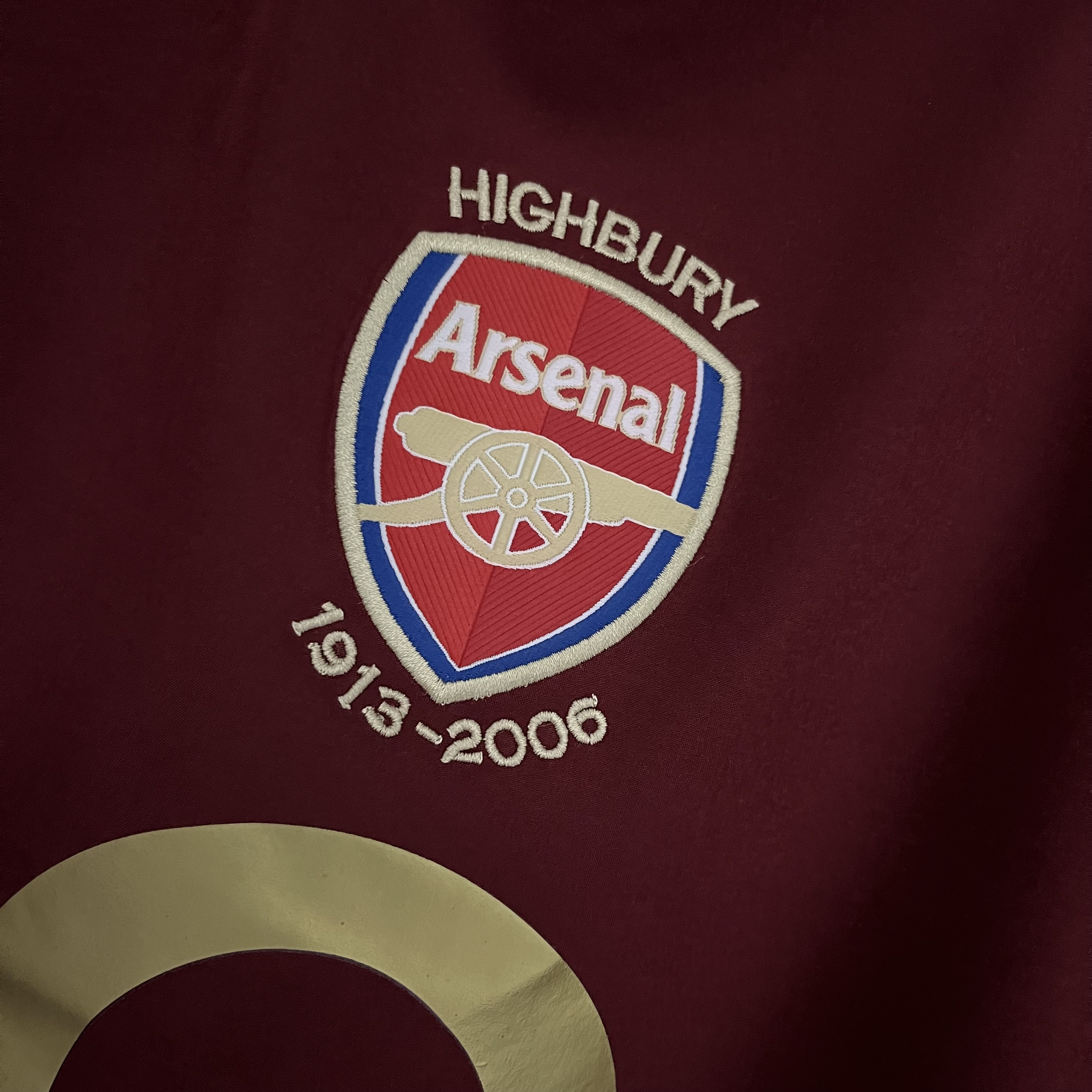 Arsenal 2005/06 Mens Retro Home Jersey