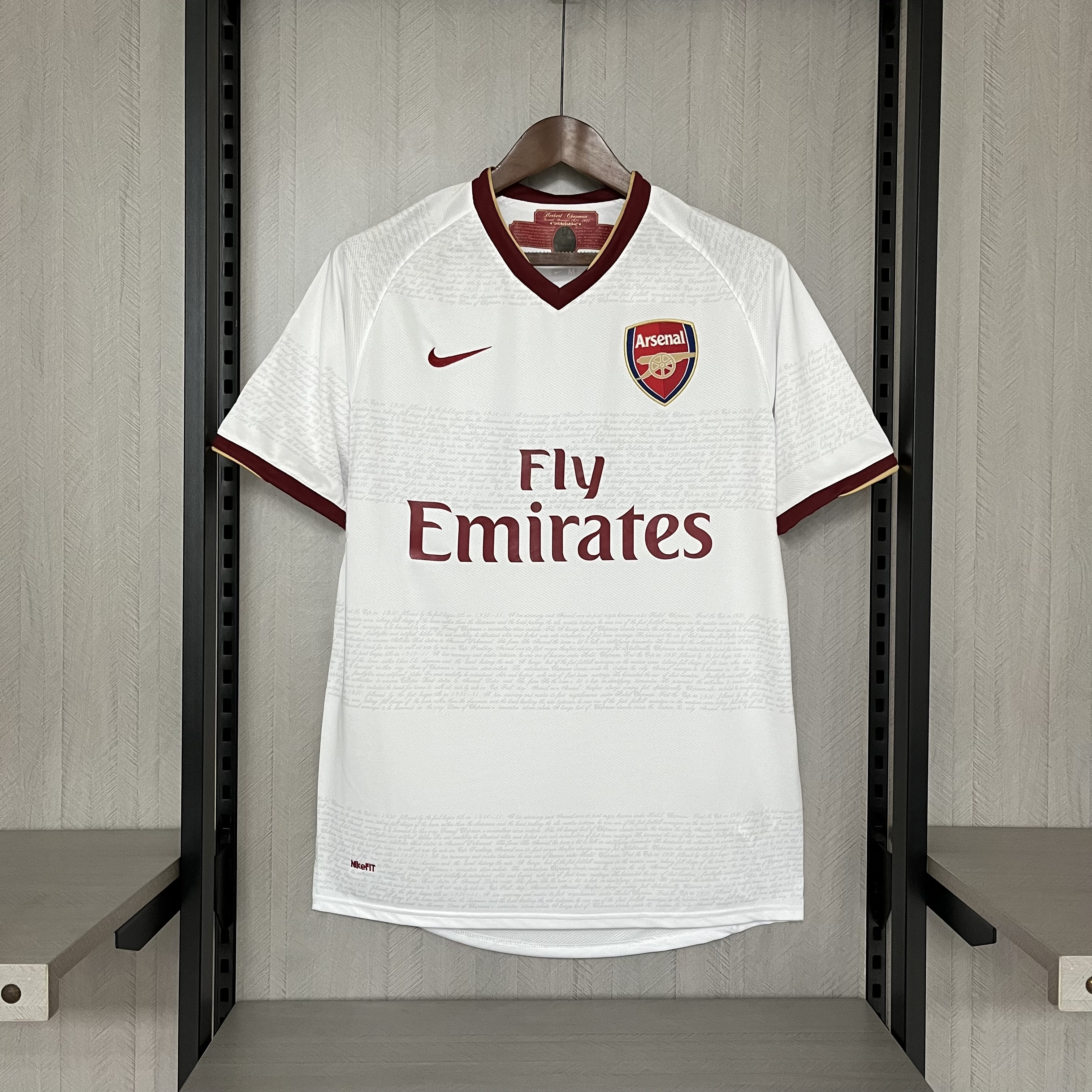Arsenal 2007/08 Mens Retro Away Jersey