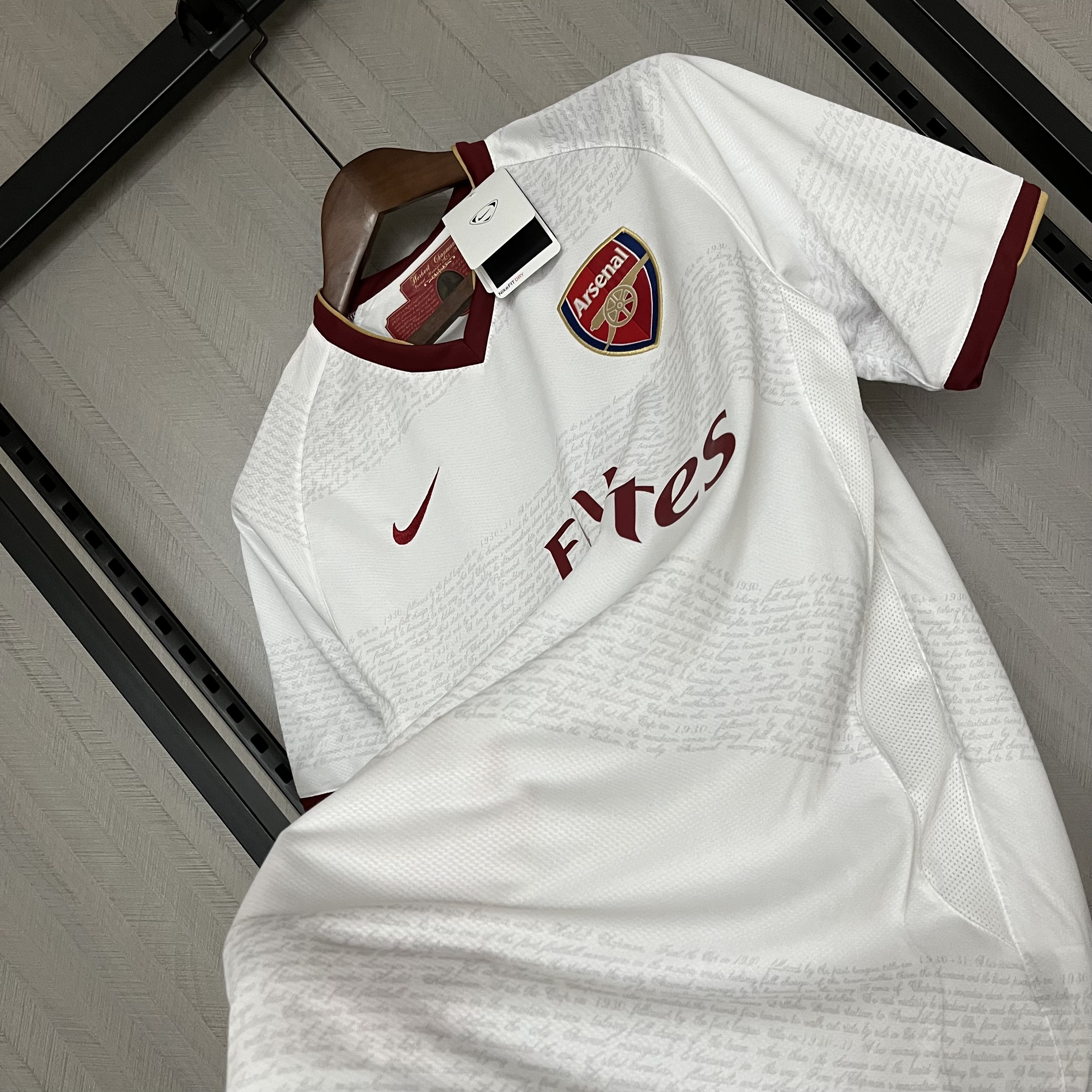 Arsenal 2007/08 Mens Retro Away Jersey