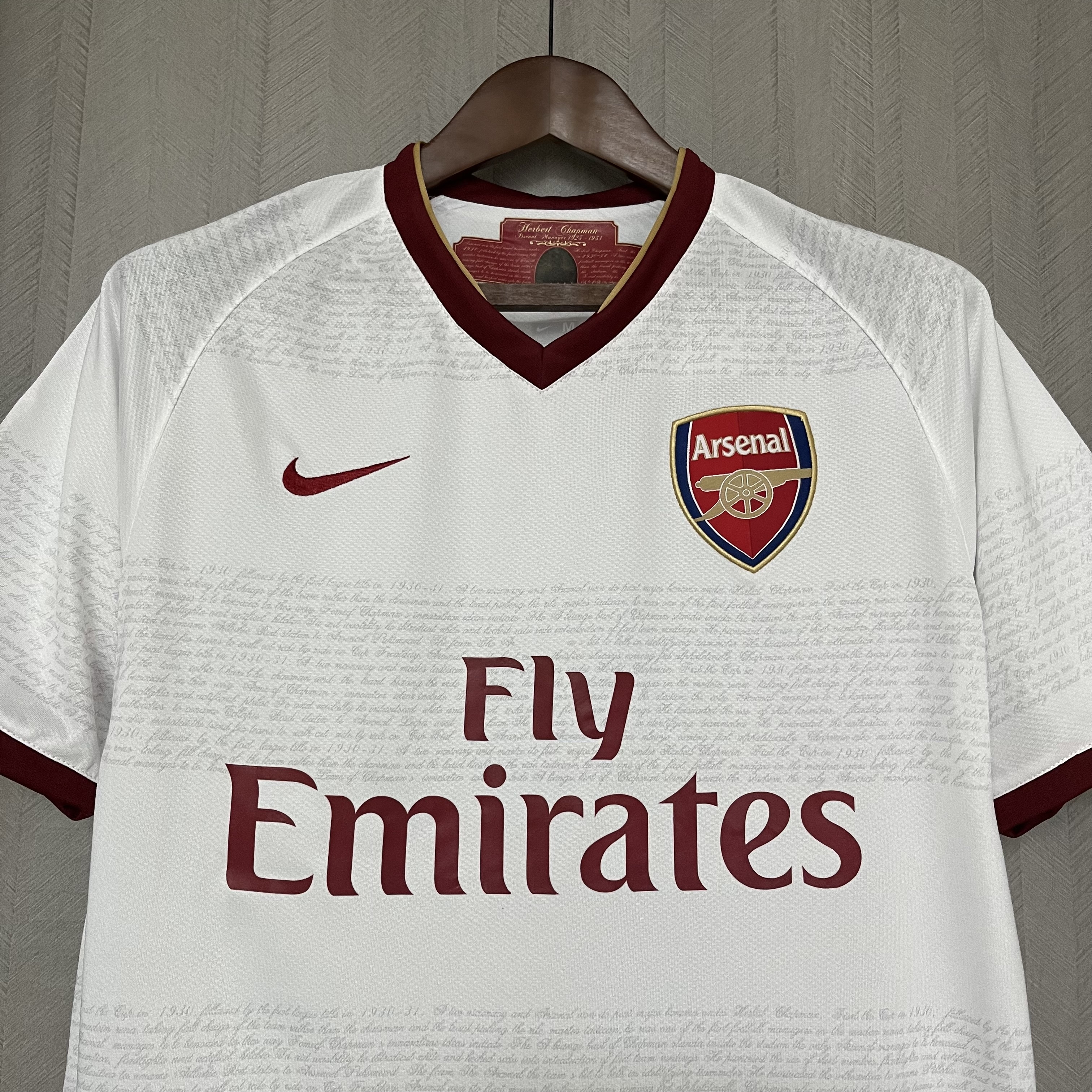 Arsenal 2007/08 Mens Retro Away Jersey