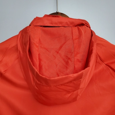 Arsenal 2020/21 Mens Red Windbreaker Jacket 02