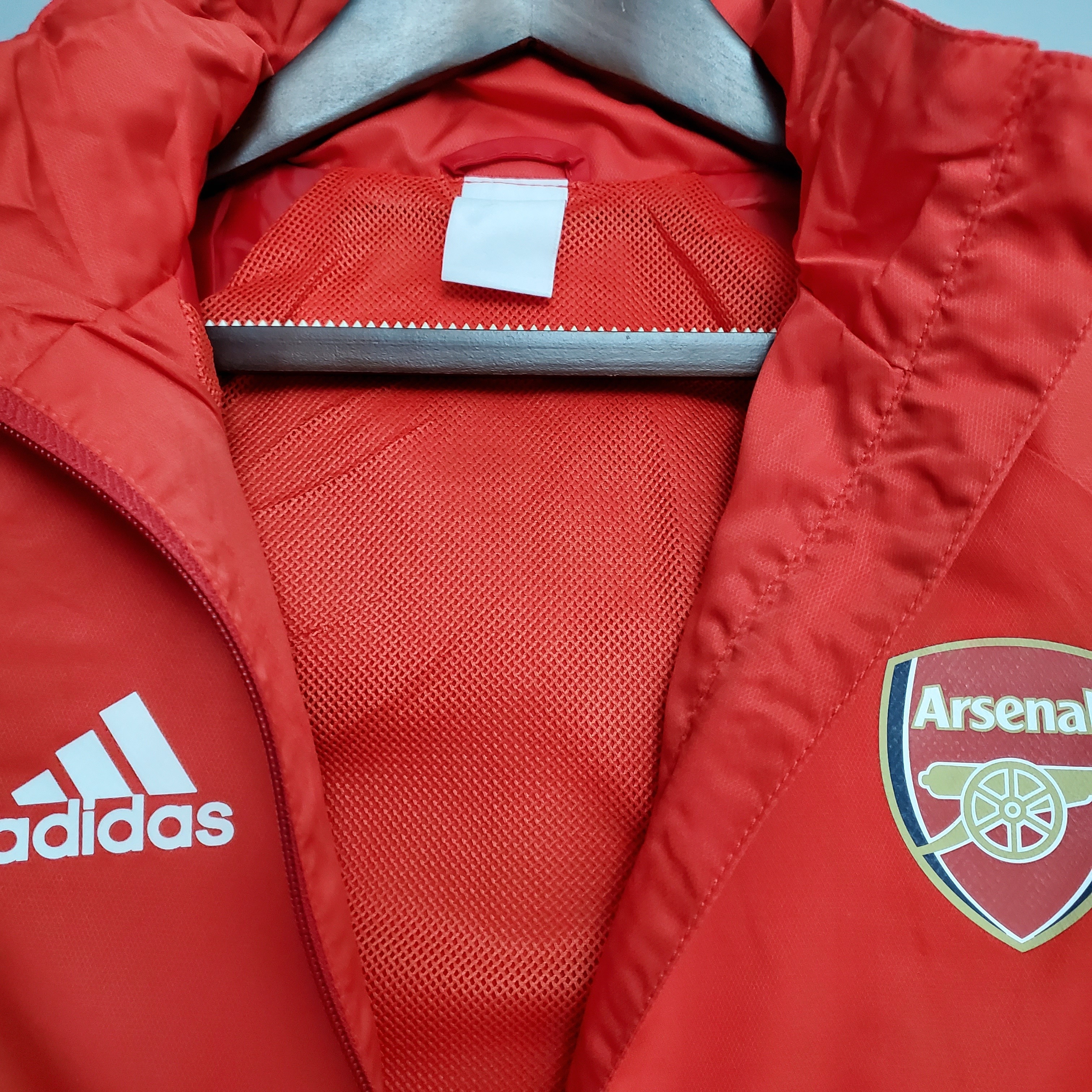 Arsenal 2020/21 Mens Red Windbreaker Jacket