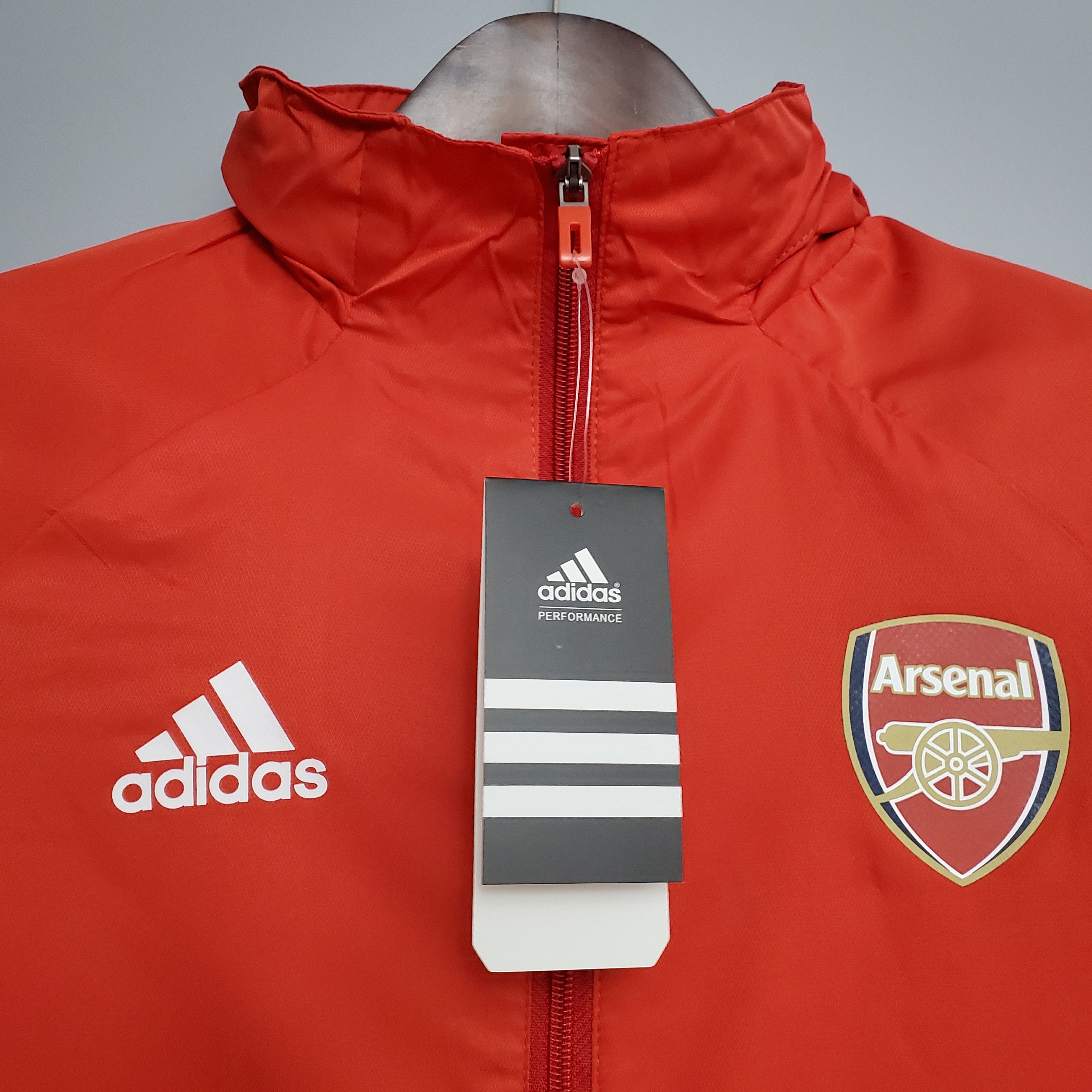 Arsenal 2020/21 Mens Red Windbreaker Jacket