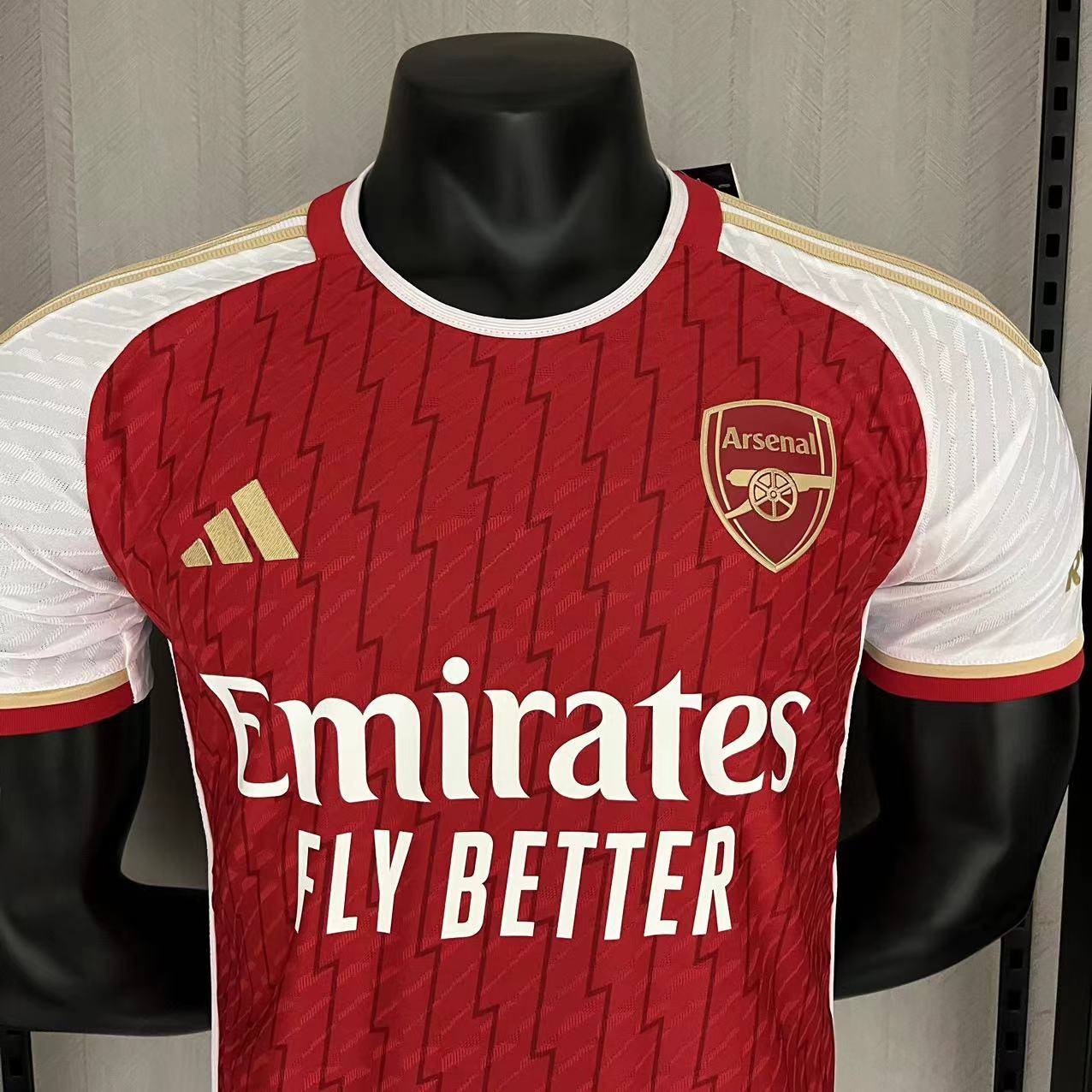 Arsenal 2023/24 Mens Player Version Home Jersey