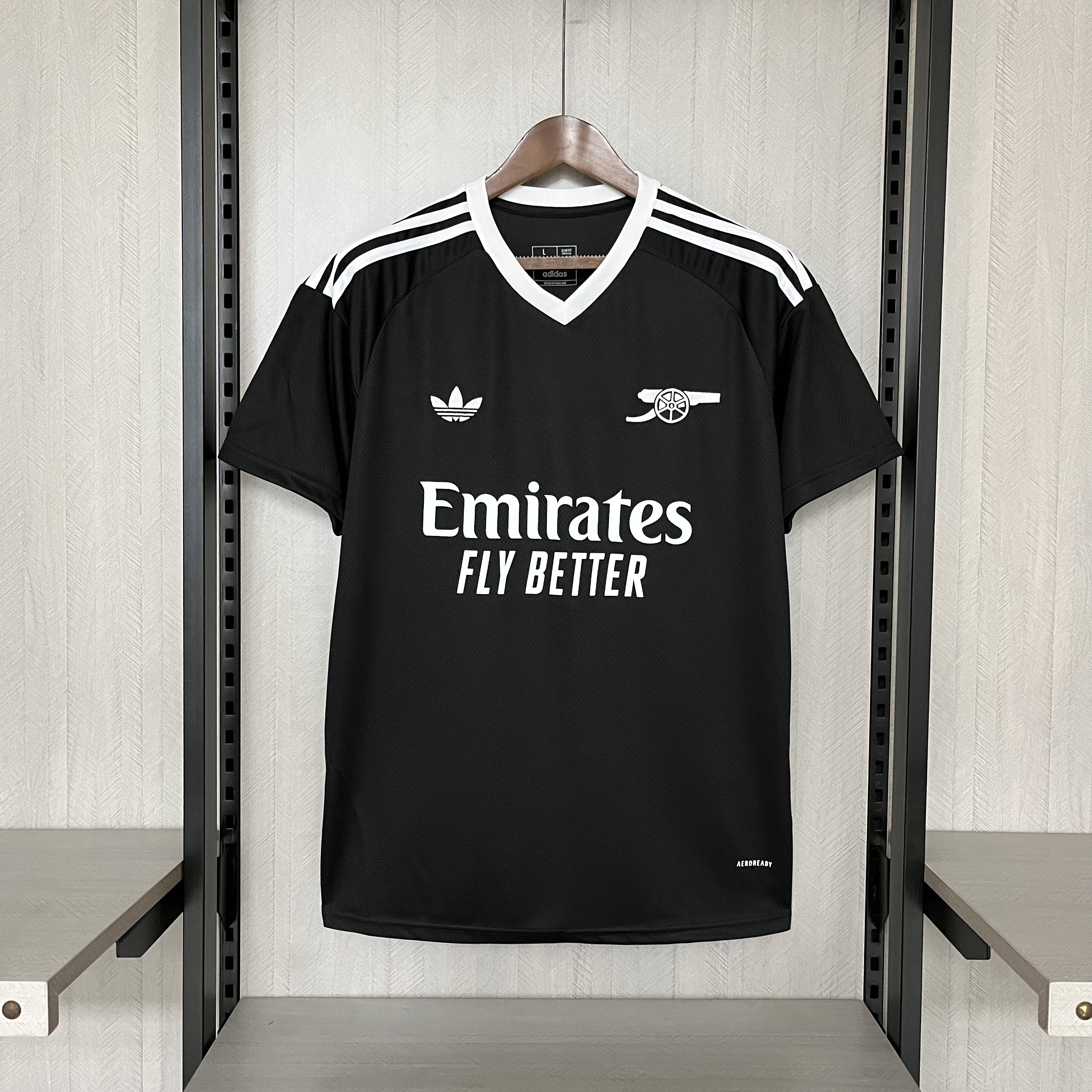 Arsenal 2024/25 Mens Black Jersey