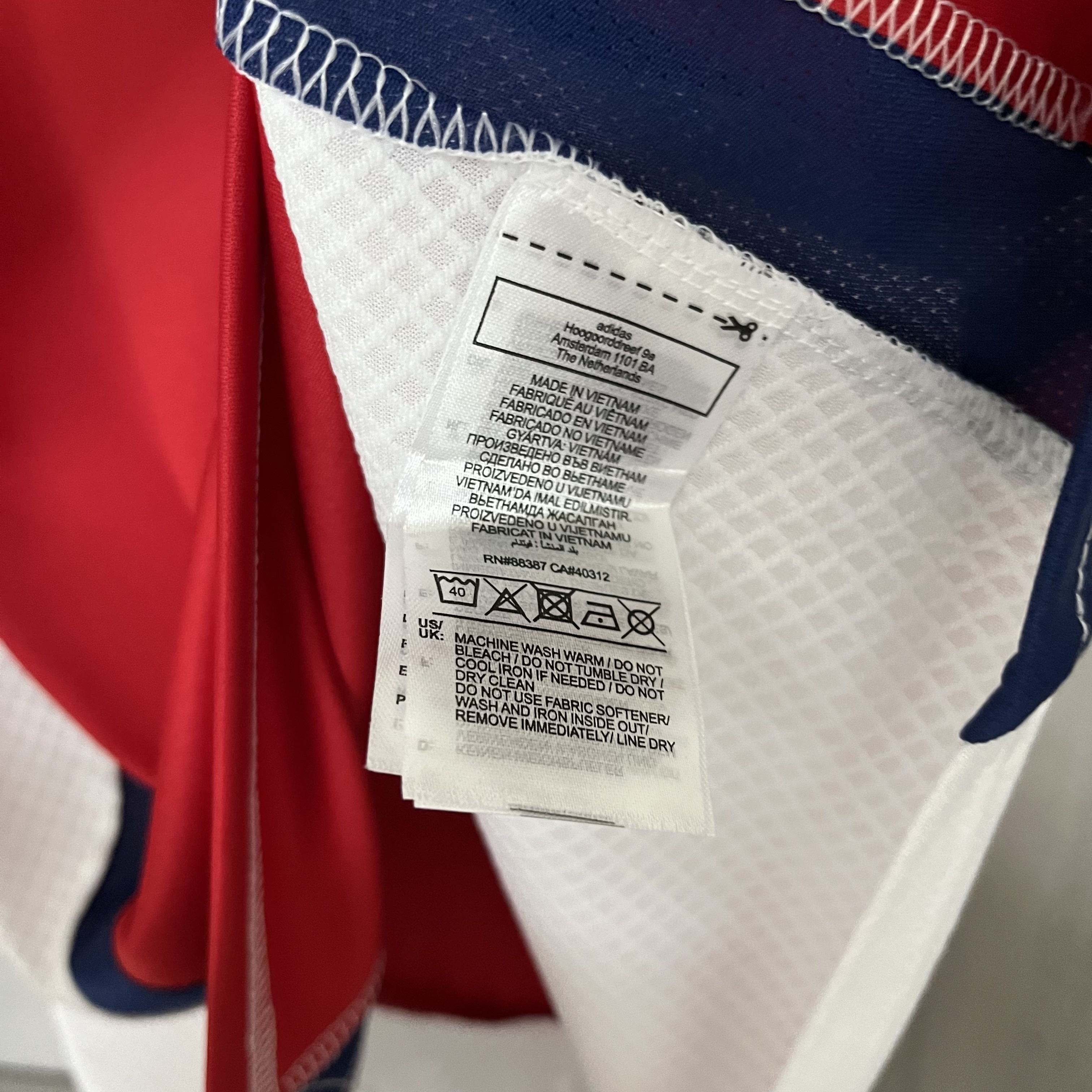 Arsenal 2024/25 Mens Home Jersey