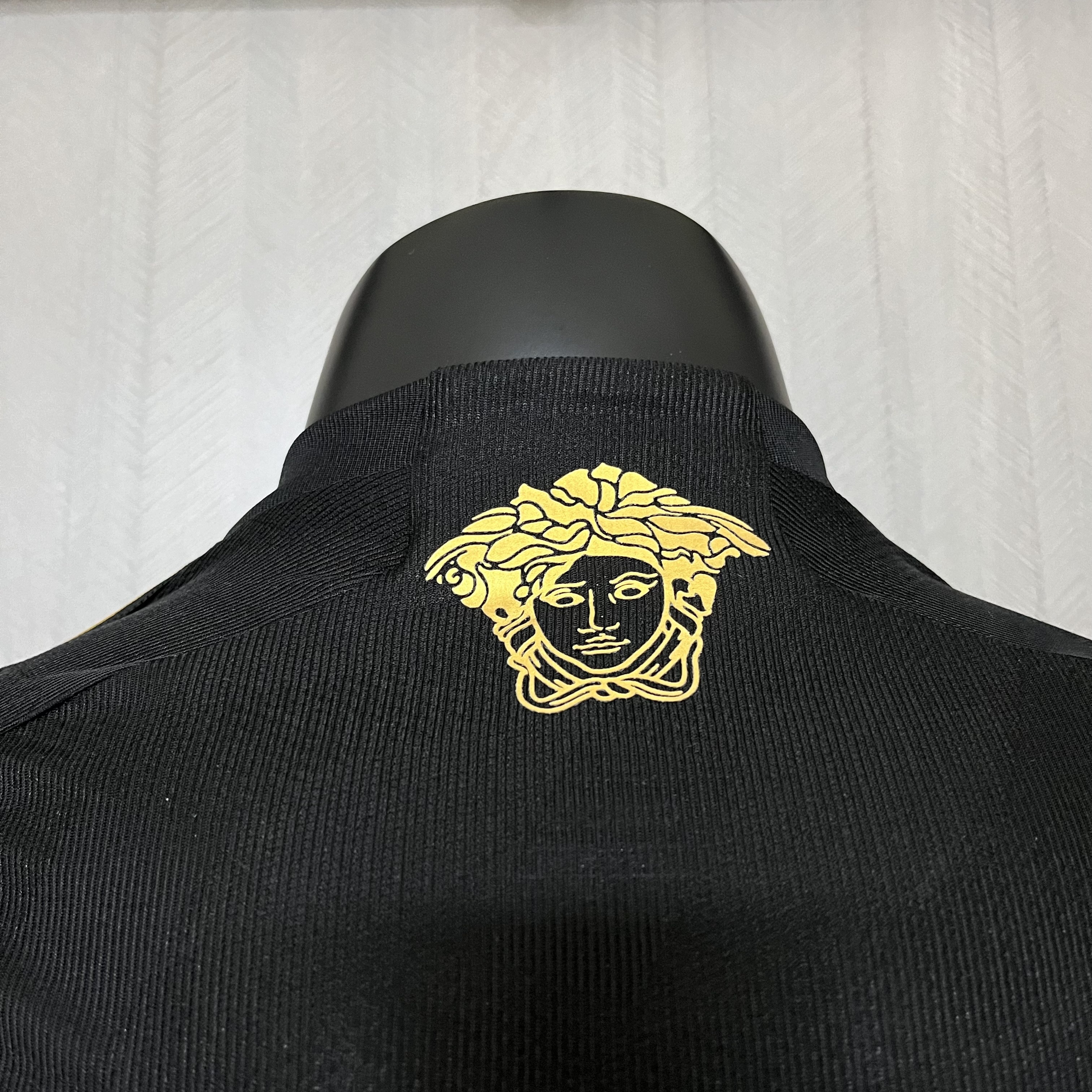Arsenal 2024/25 Mens Player Version Black Versace Co-Branded Edition Jersey