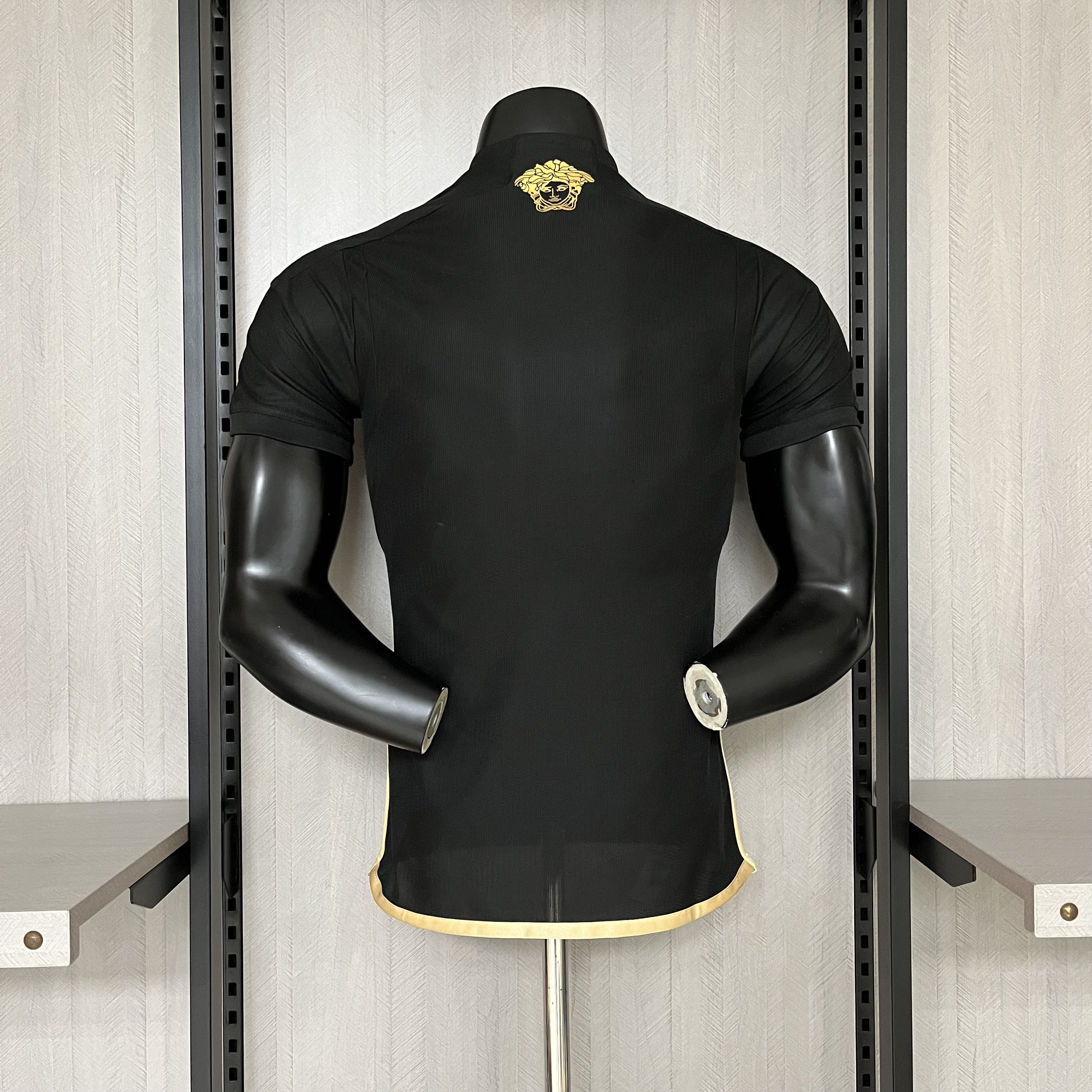 Arsenal 2024/25 Mens Player Version Black Versace Co-Branded Edition Jersey