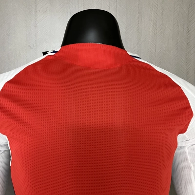 Arsenal 2024/25 Mens Player Version Long Sleeve Home Jersey 02
