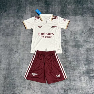 Arsenal 2025/26 Kids Third Jersey 01