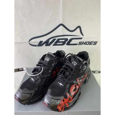 Balenciaga Runner Black And Red Characters 677402 W3RB1 0102 02