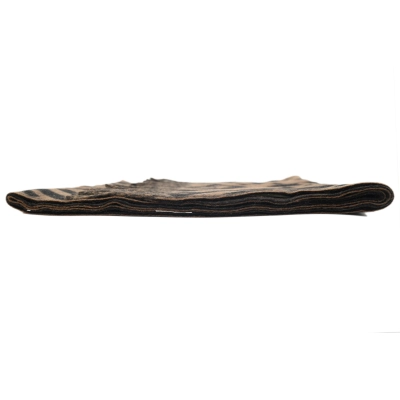 Fendi FF Fringe Scarf - Dark Brown 02