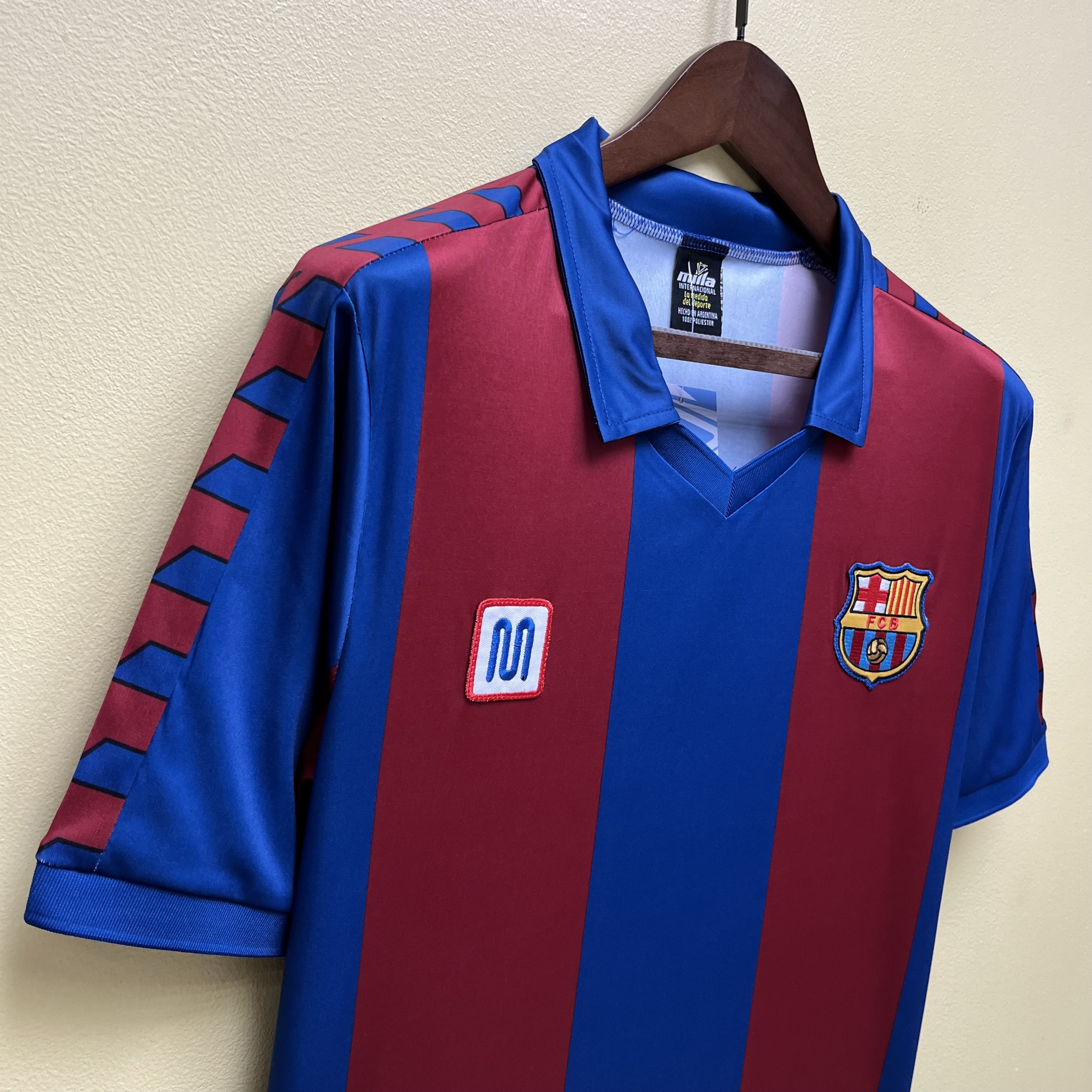 Barcelona 1980/82 Men's Retro Home Jersey