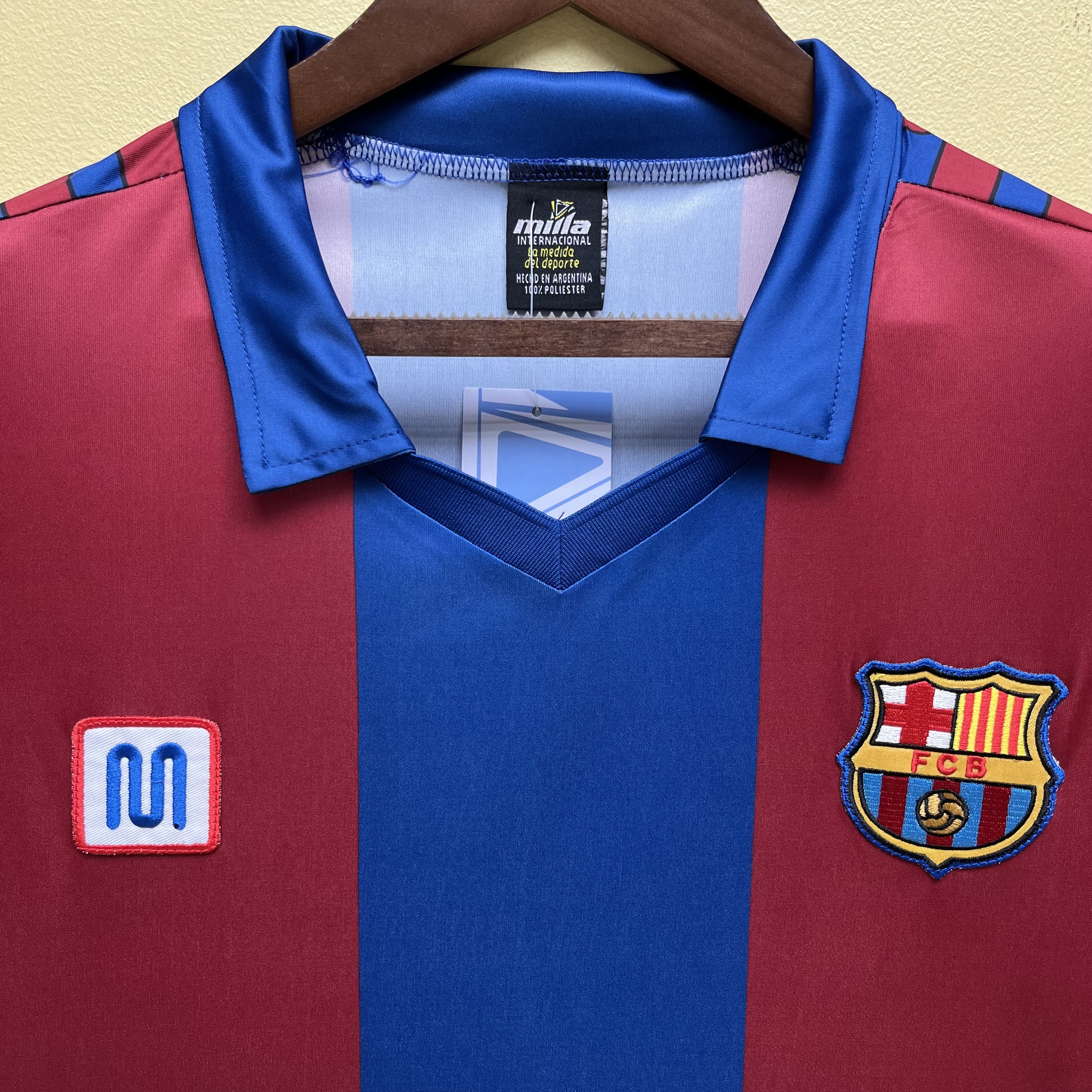 Barcelona 1980/82 Men's Retro Home Jersey