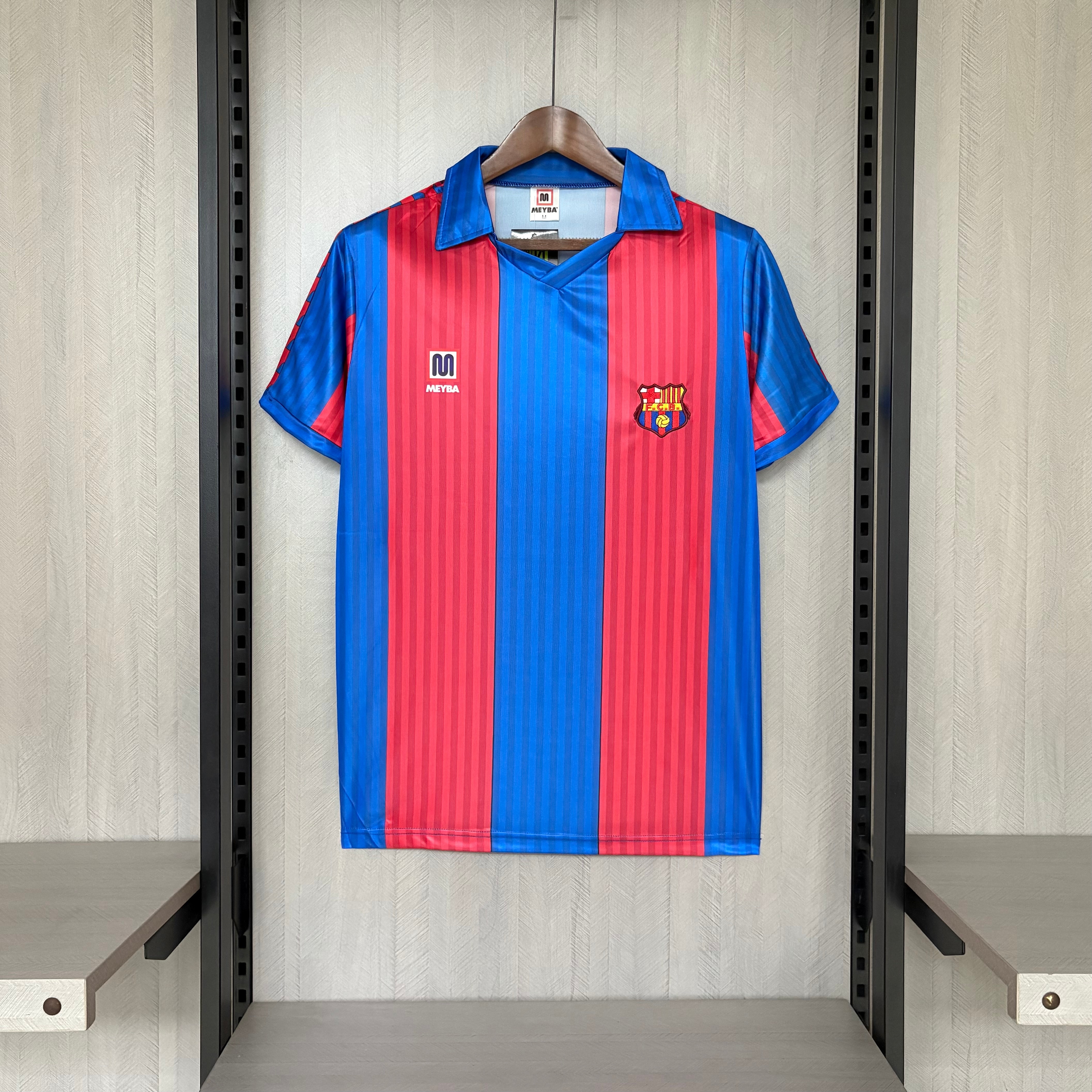 Barcelona 1989/92 Men's Retro Home Design 2 Jersey