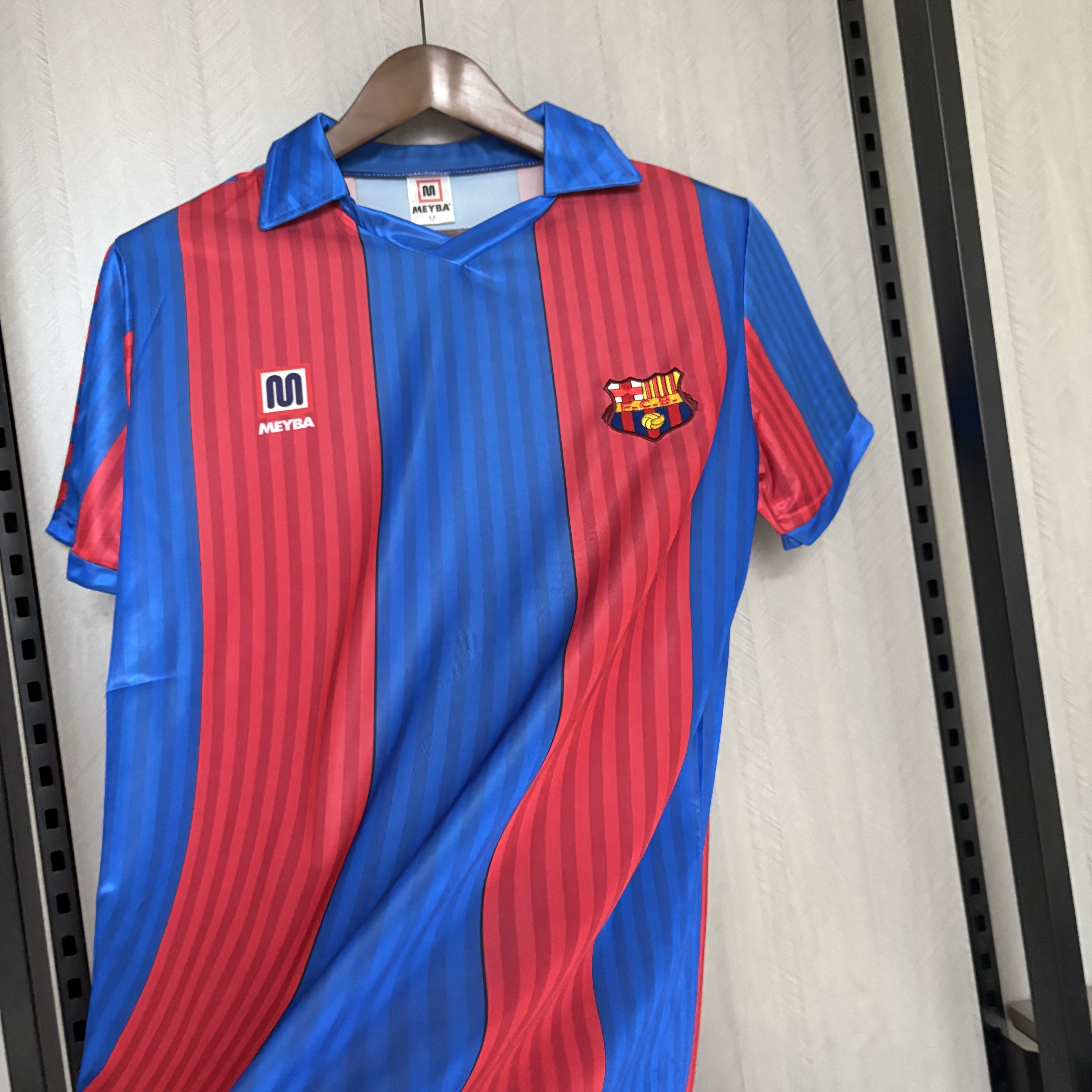 Barcelona 1989/92 Men's Retro Home Design 2 Jersey