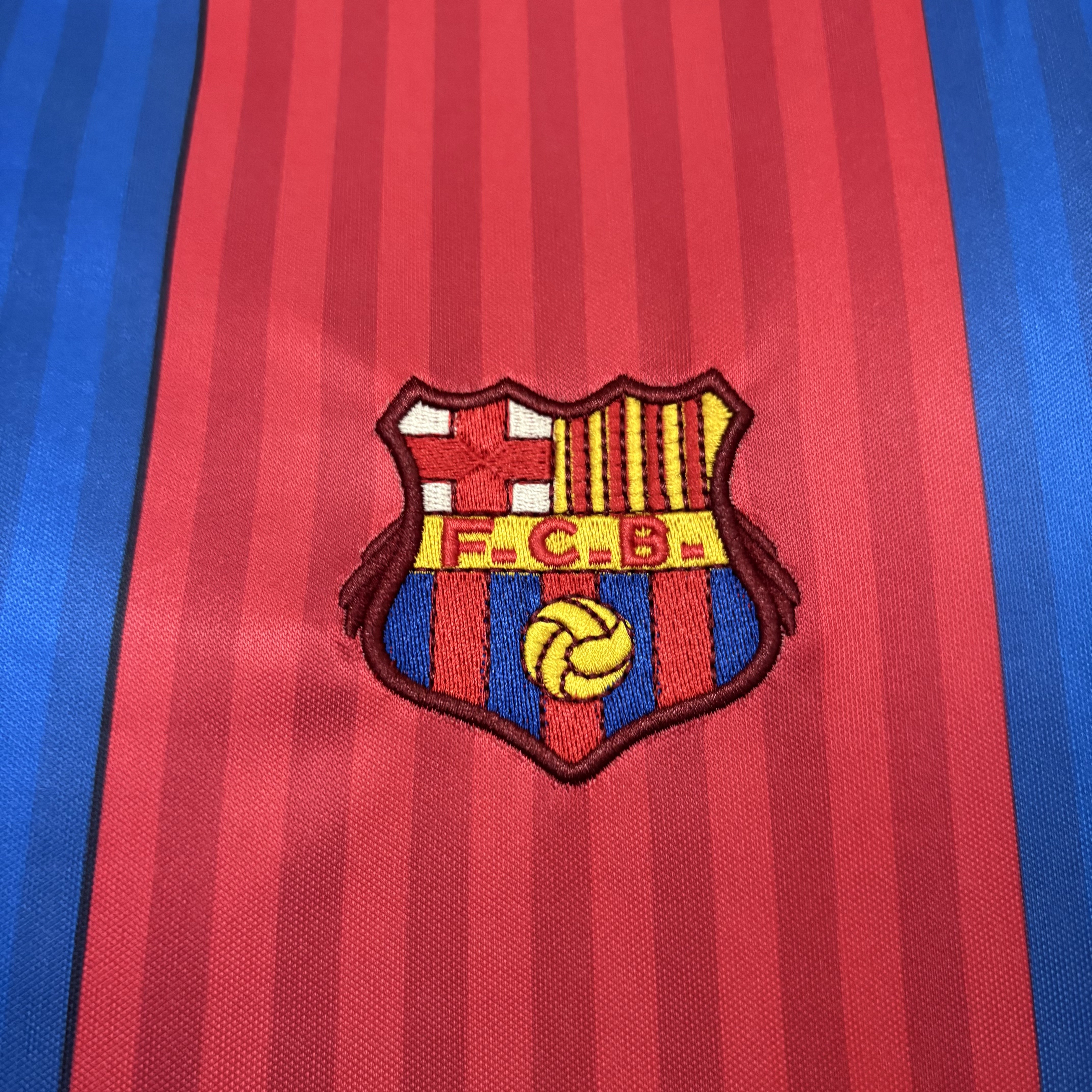 Barcelona 1989/92 Men's Retro Home Design 2 Jersey