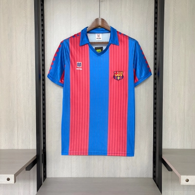 Barcelona 1989/92 Men's Retro Home Jersey 01