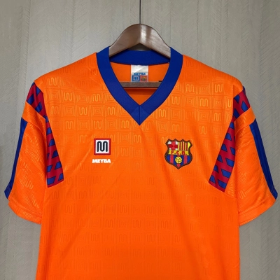 Barcelona 1991/92 Men's Retro Away Jersey 02