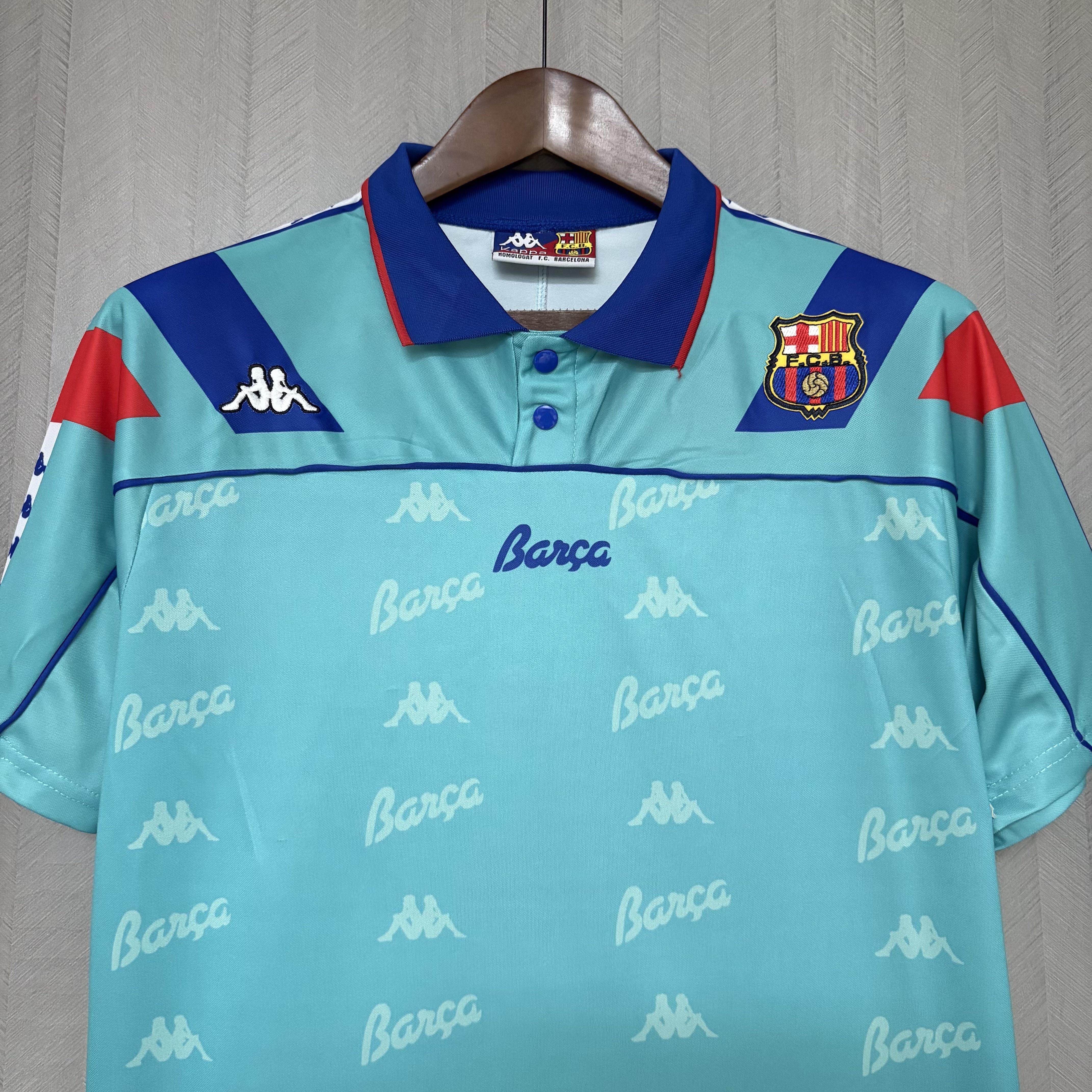 Barcelona 1992/95 Men's Retro Away Jersey