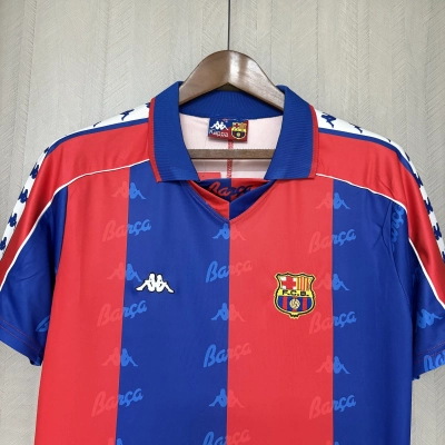 Barcelona 1992/95 Men's Retro Home Jersey 02