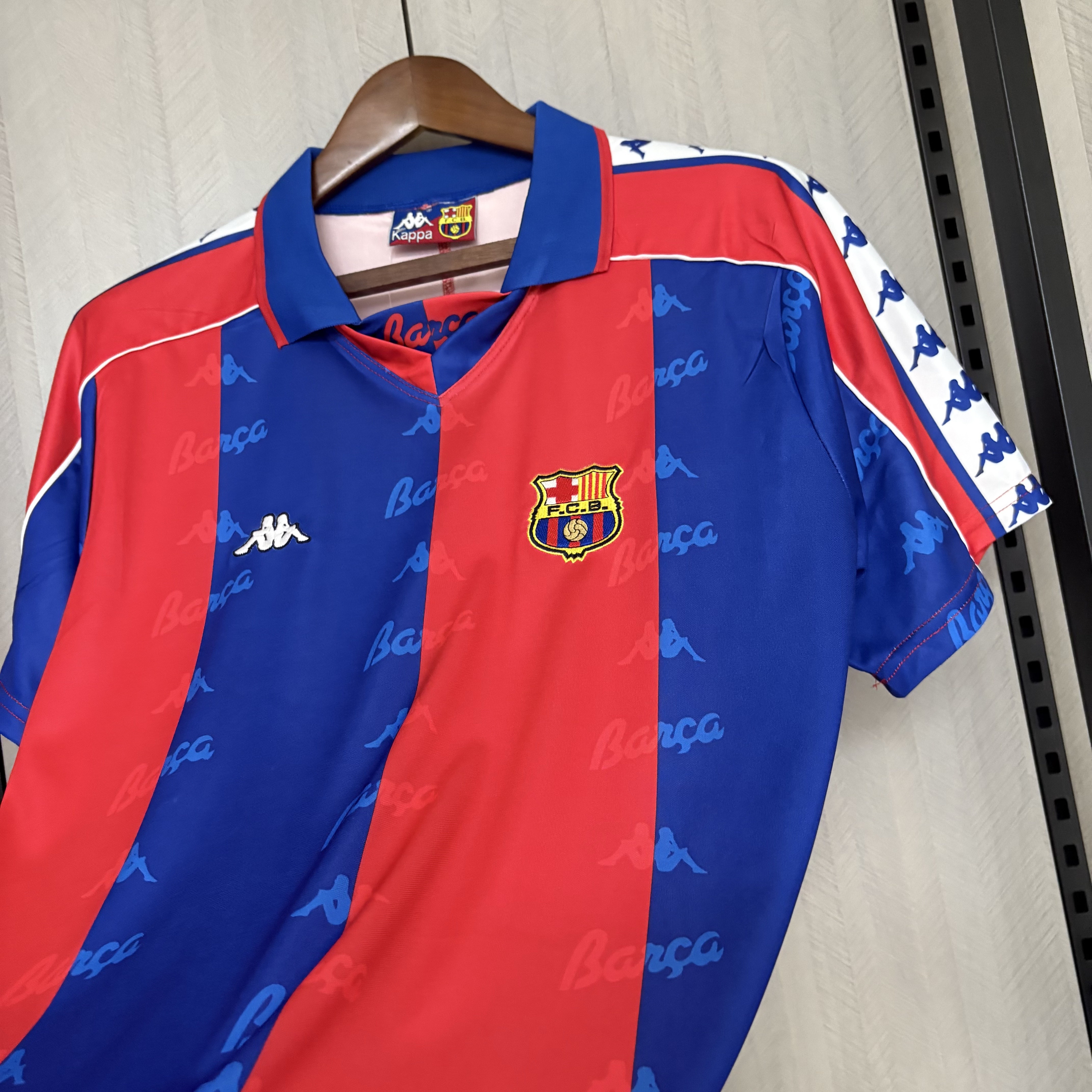 Barcelona 1992/95 Men's Retro Home Jersey