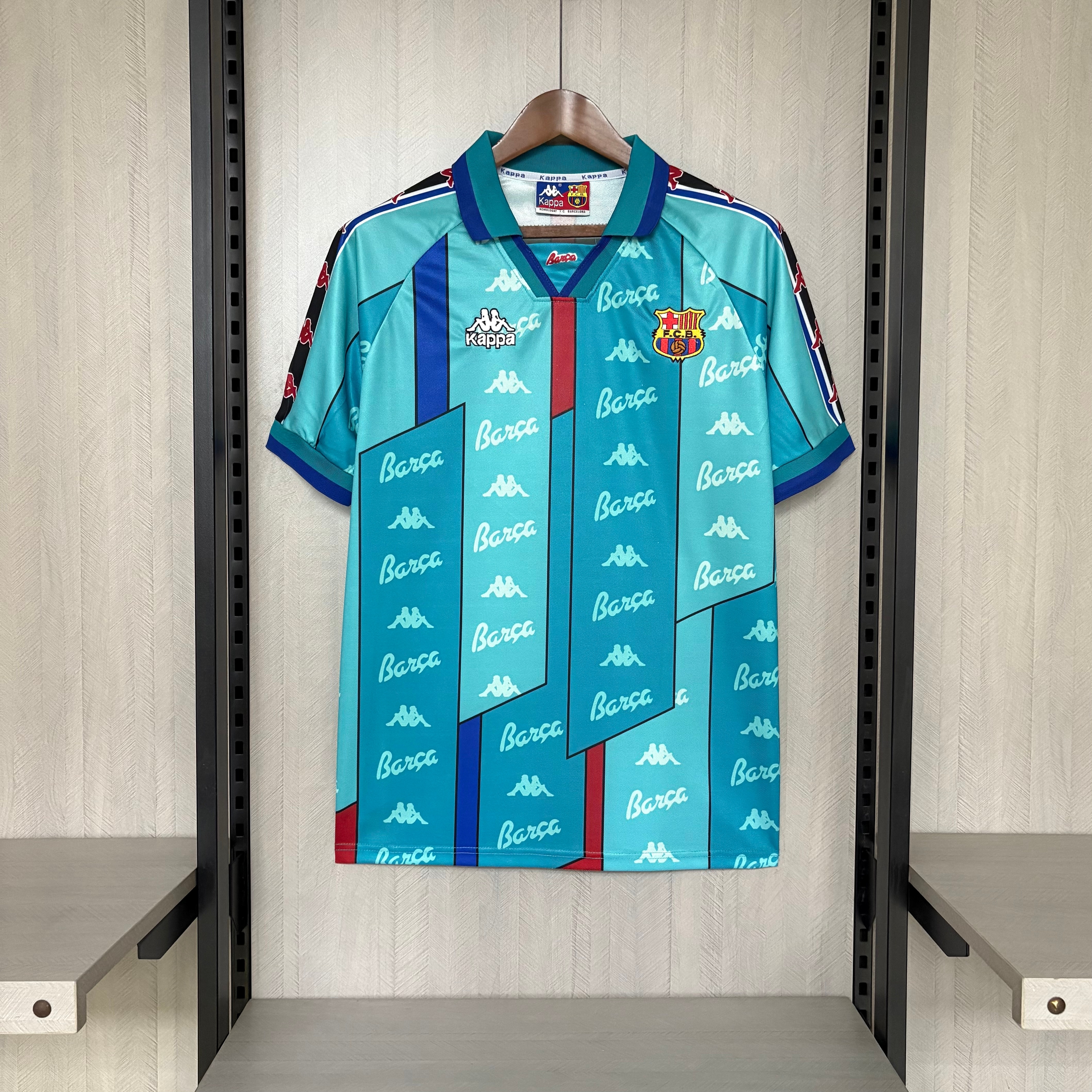 Barcelona 1995/97 Men's Retro Away Jersey
