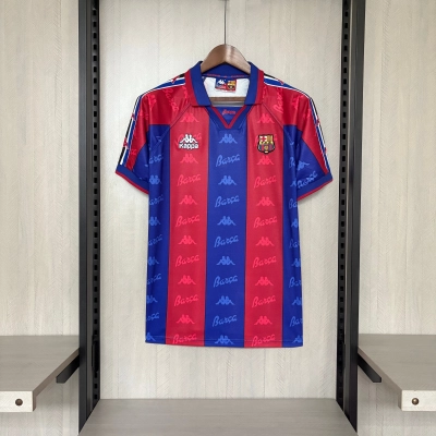Barcelona 1995/97 Men's Retro Home Jersey 01