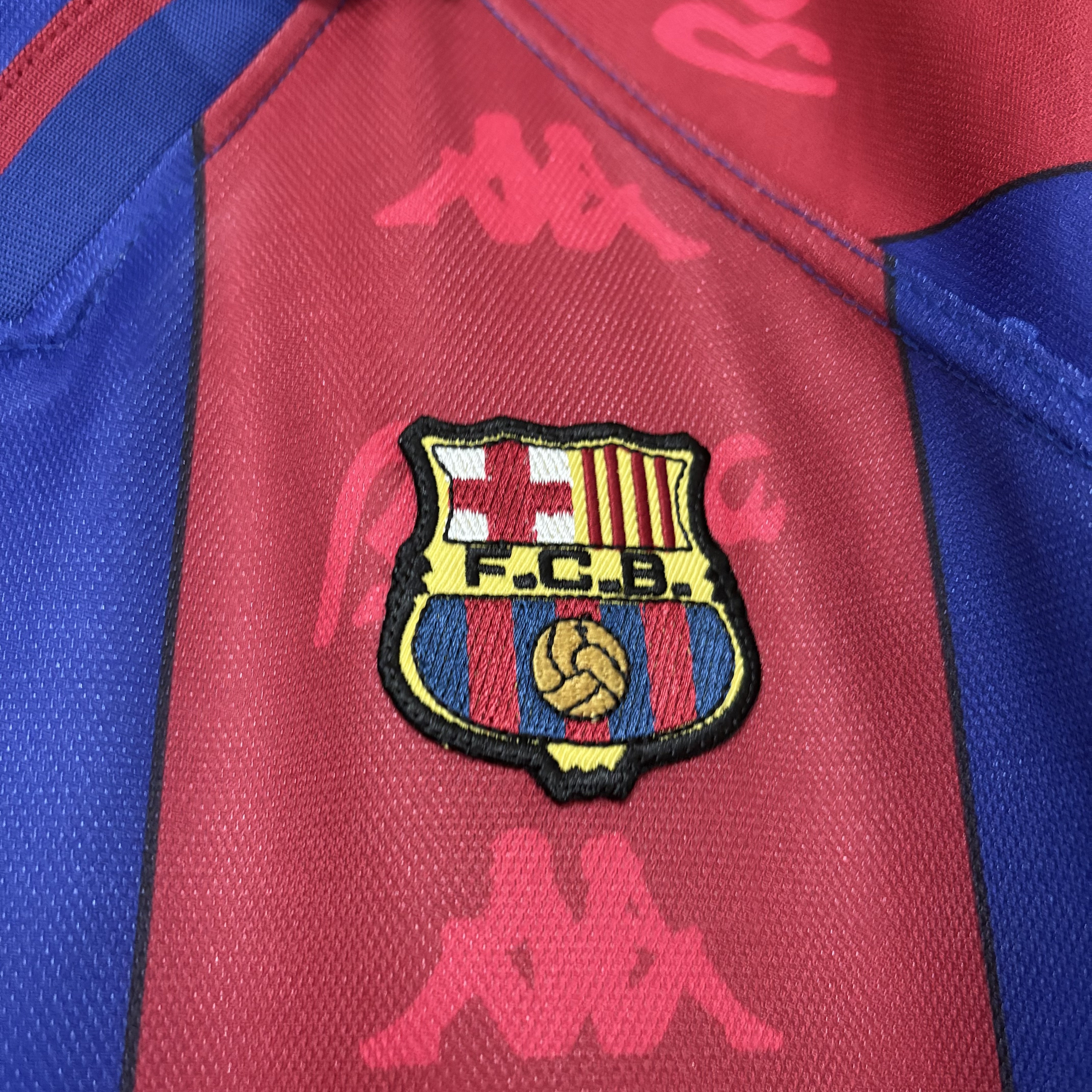 Barcelona 1995/97 Men's Retro Home Jersey