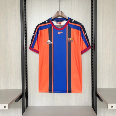 Barcelona 1997/98 Men's Retro Away Jersey 01
