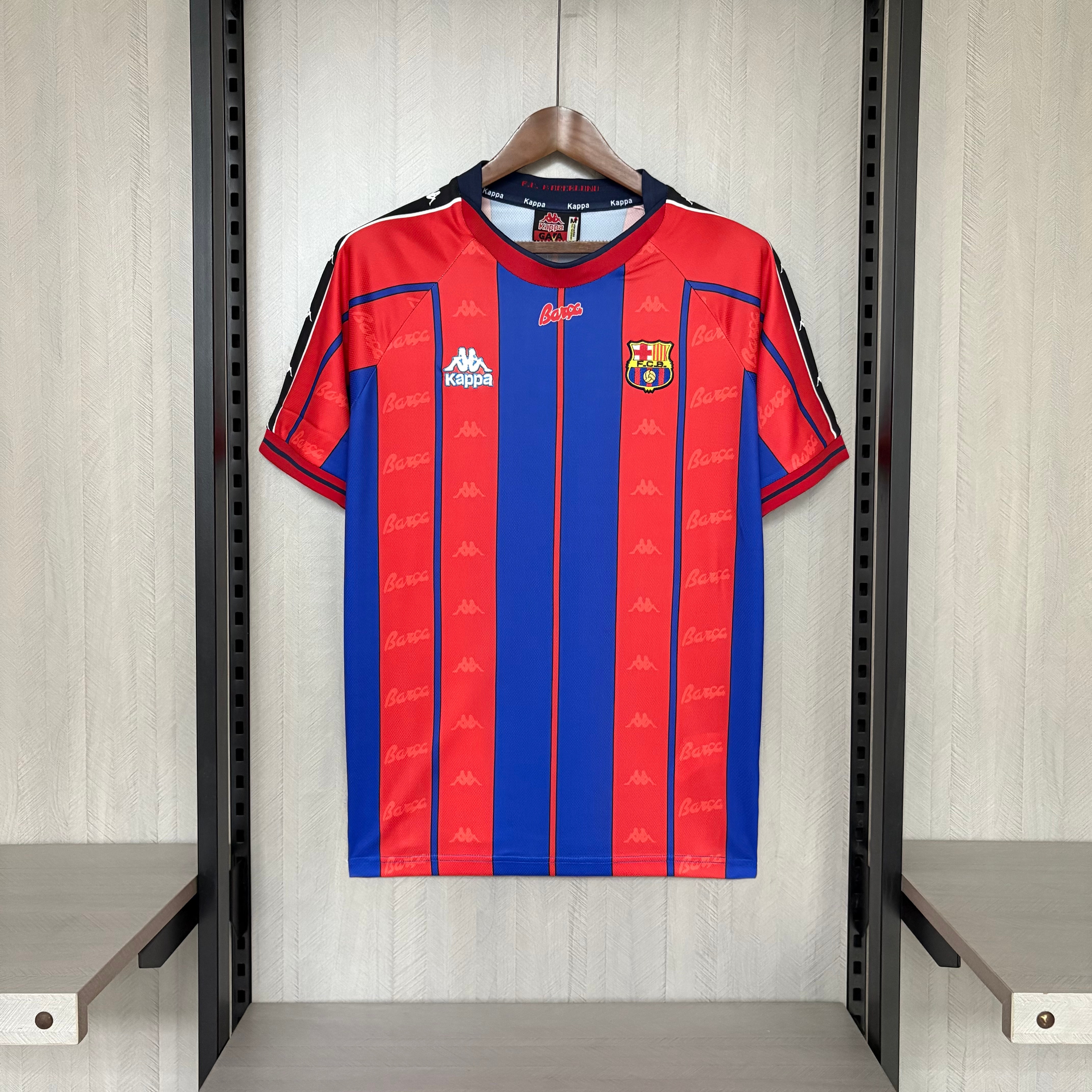 Barcelona 1997/98 Men's Retro Home Jersey