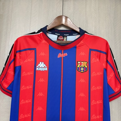 Barcelona 1997/98 Men's Retro Home Jersey 02