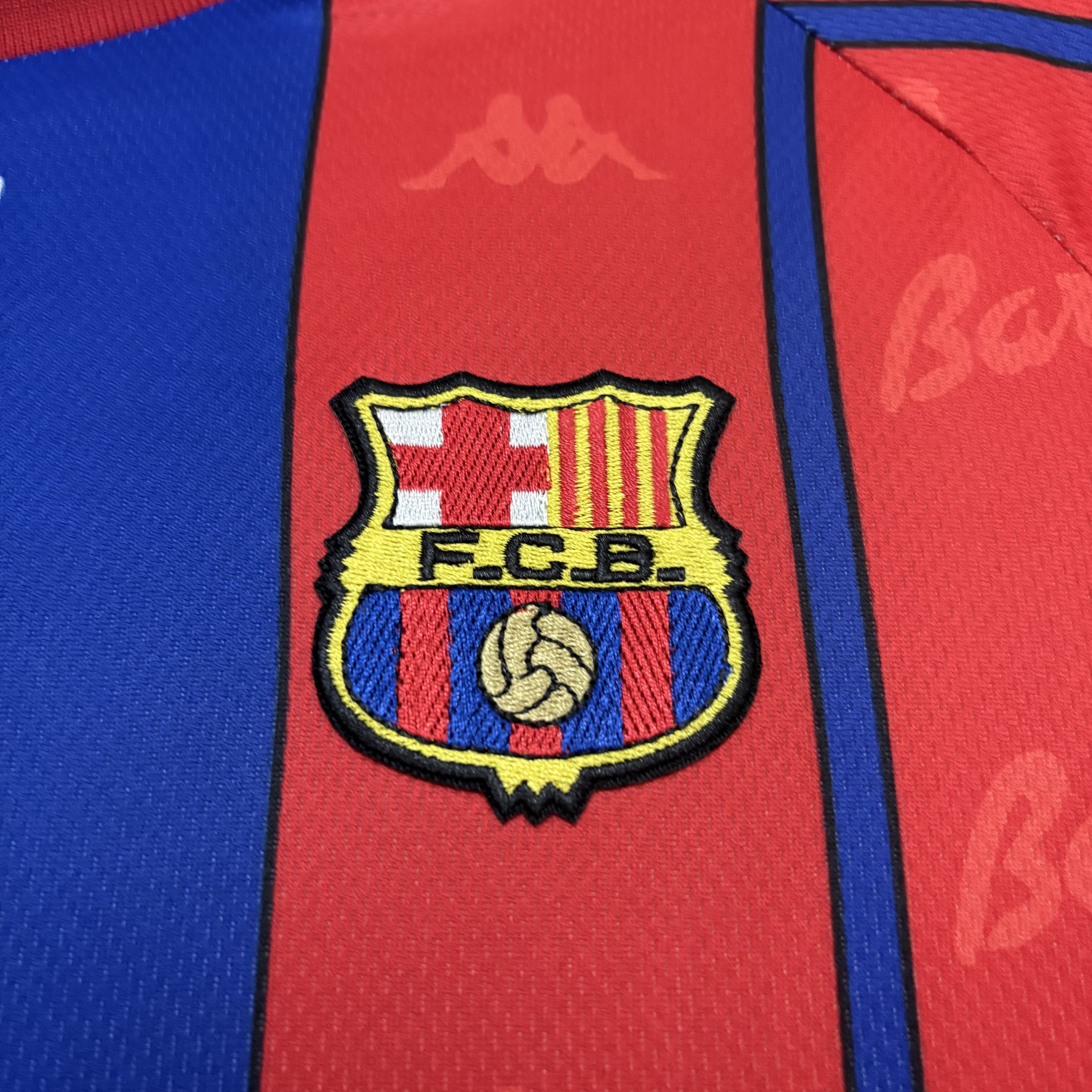 Barcelona 1997/98 Men's Retro Home Jersey