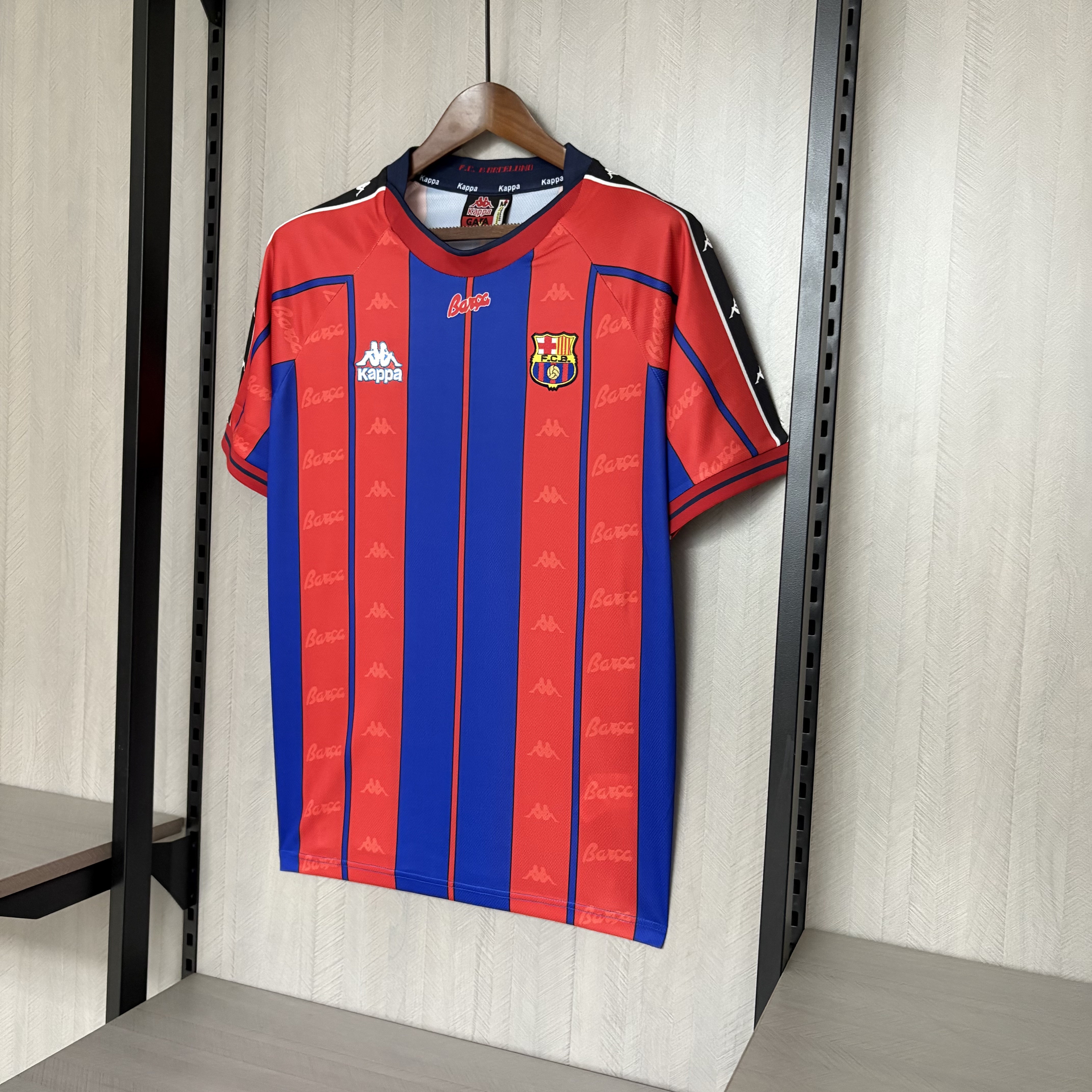 Barcelona 1997/98 Men's Retro Home Jersey