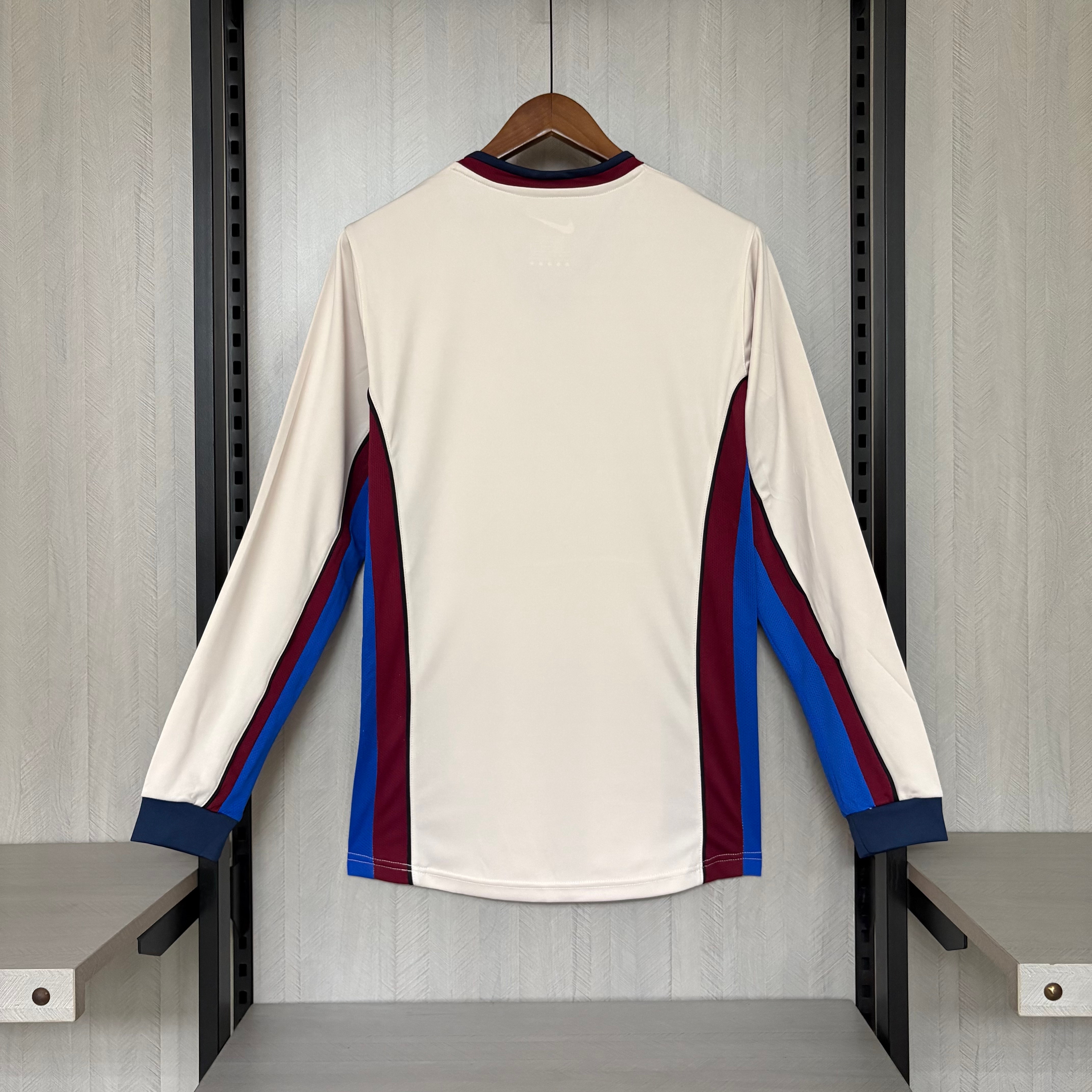 Barcelona 1998/99 Men's Retro Long Sleeve Away Jersey